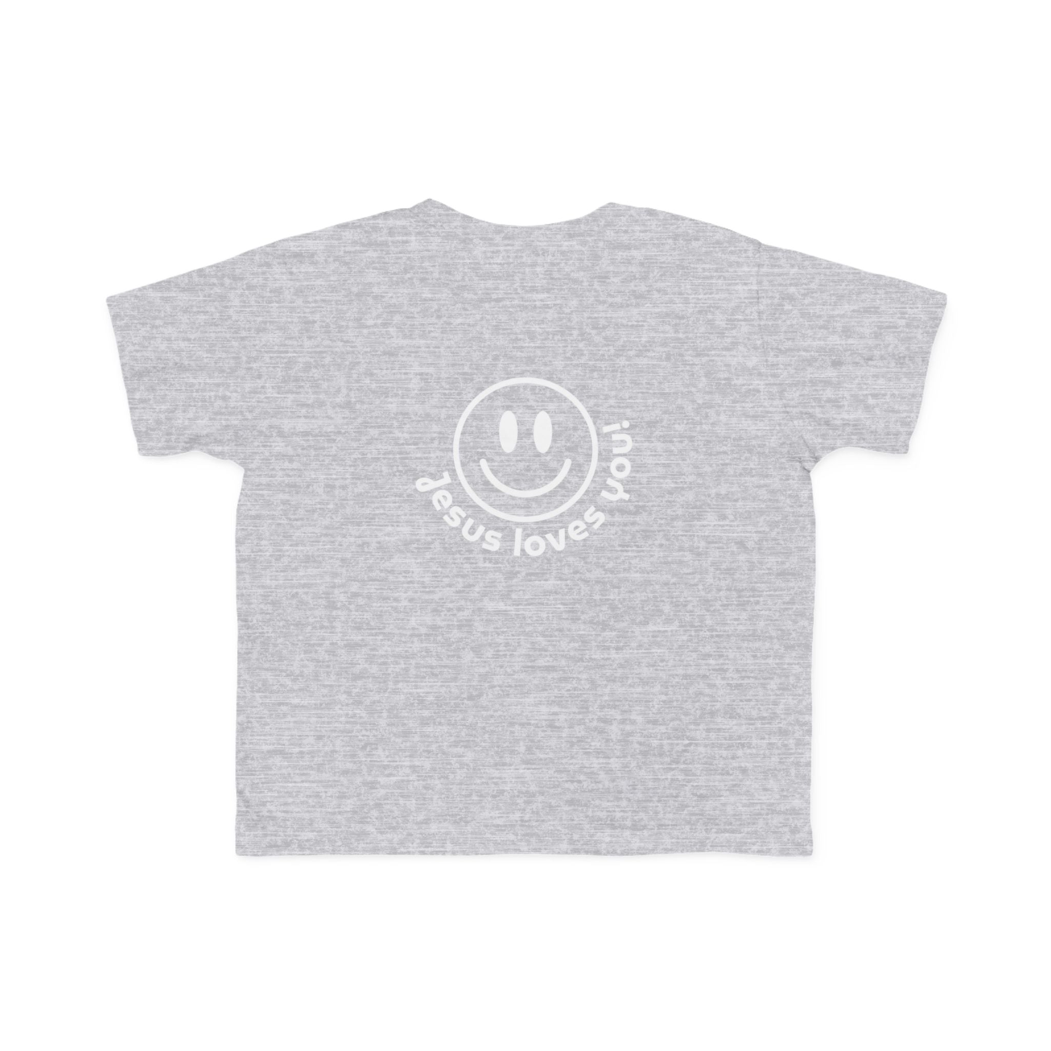 Toddler Tee — 'Salt Co.' Front & 'Jesus Loves You' Smiley Back