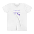 Youth Tee — "Fearfully & Wonderfully Made" Floral Christian Graphic