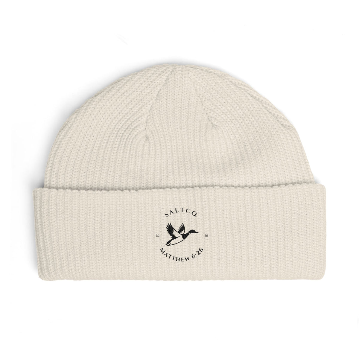 Matthew 6:26 Cuff Beanie