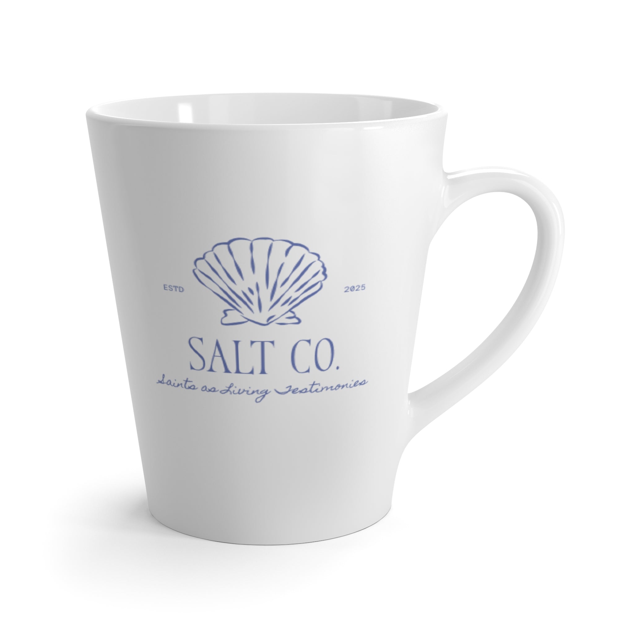 Salt Co. Seashell Logo Ceramic Coffee Cup