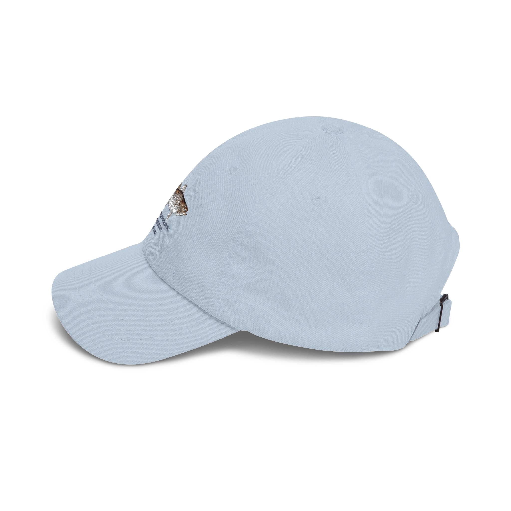Walleye Fish Dad Cap — Embroidered Fishing Hat for Anglers