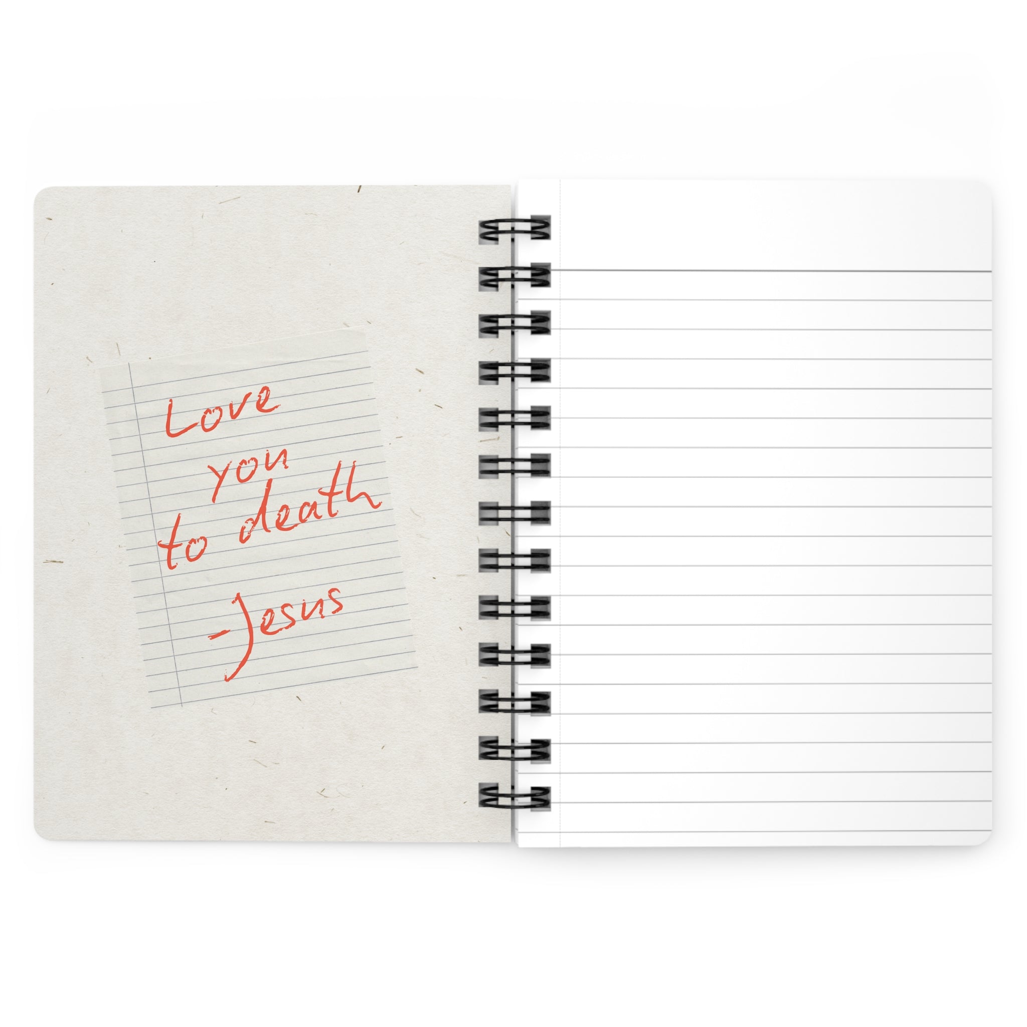 Kind Words Are Like Honey Spiral Journal – Inspirational Christian Notebook