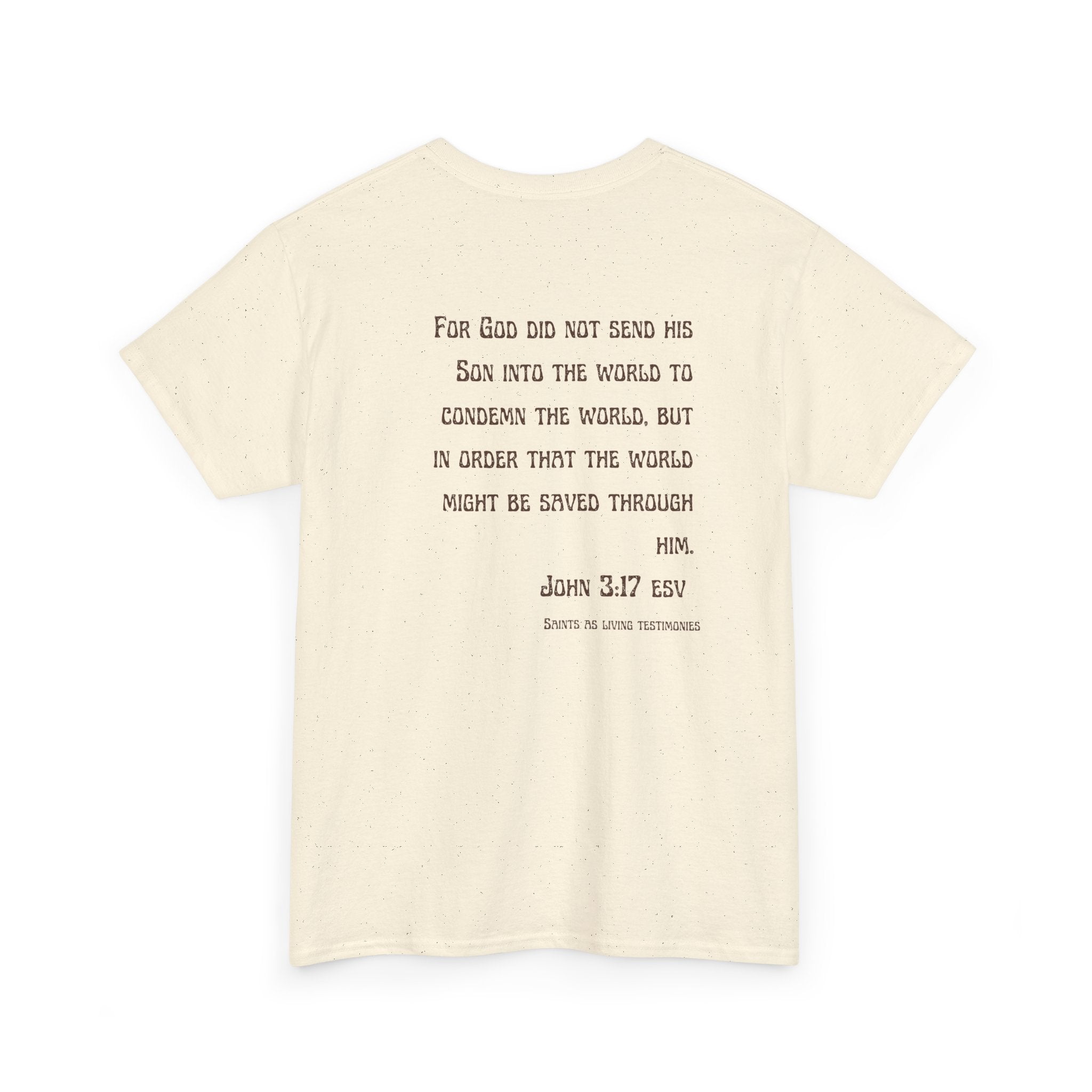 Hibiscus T‑Shirt — John 3:17 Tee