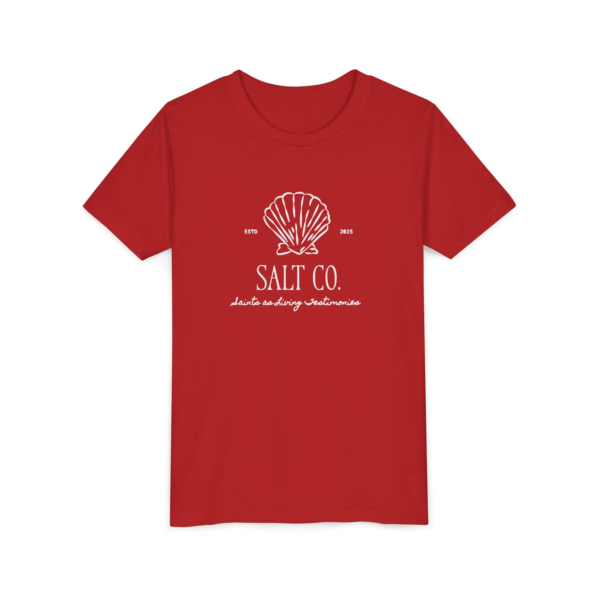 Youth Tee — Salt Co. Seashell Graphic Beach Shirt