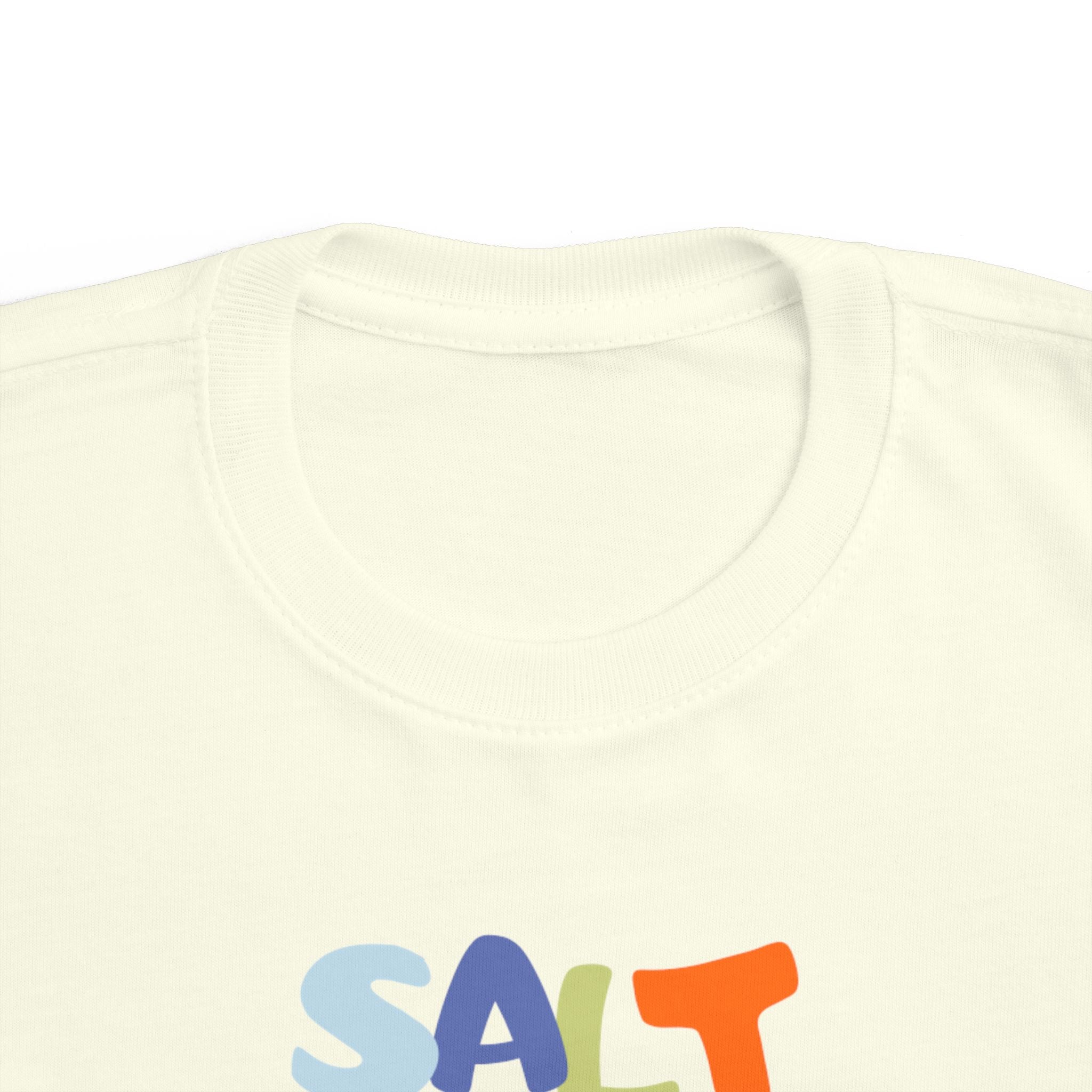 Salt & Light Toddler Tee — Colorful Christian Kids T‑Shirt