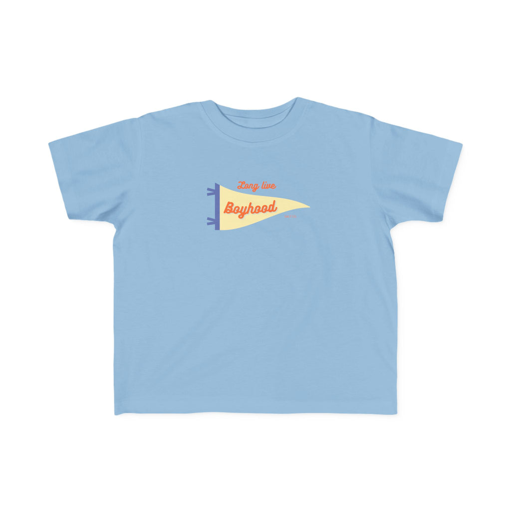 Vintage "Boyhood” Toddler T-Shirt — Retro Beach Vibes