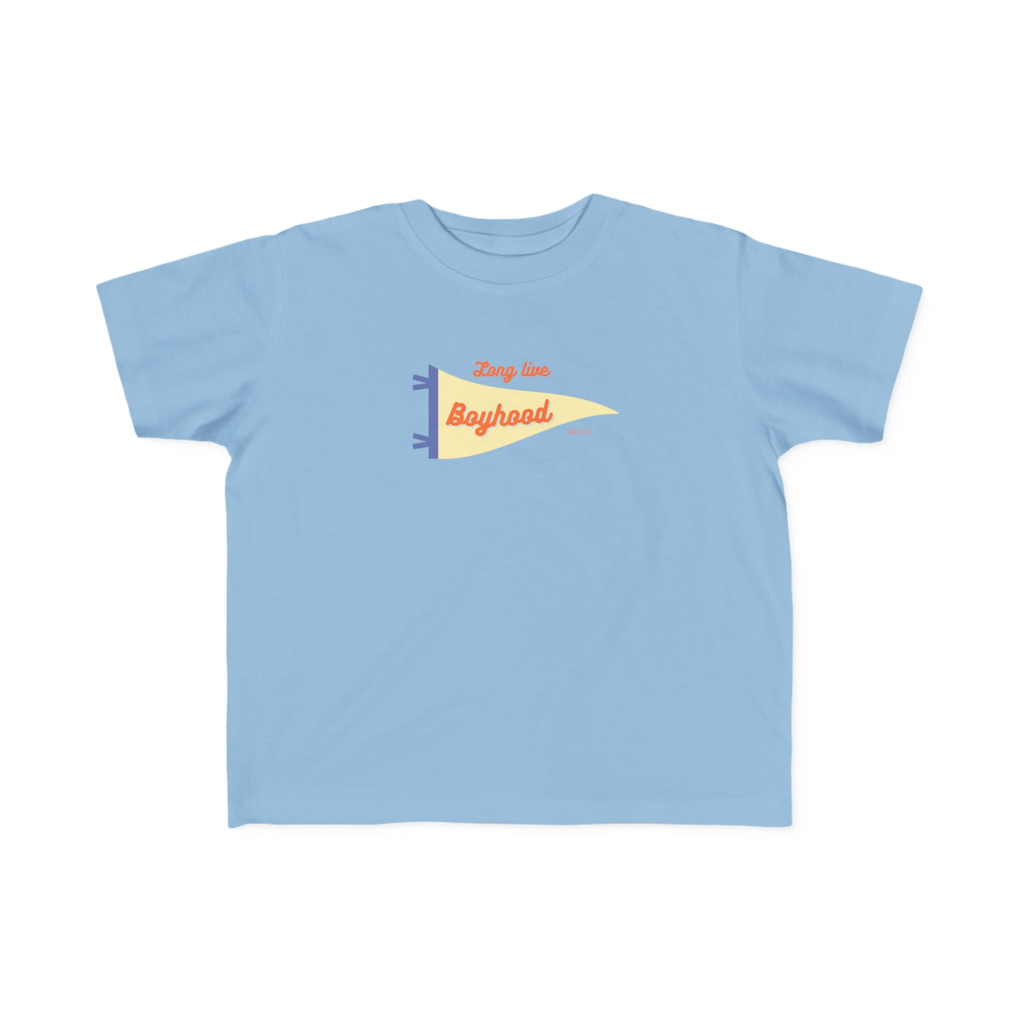 Vintage "Boyhood” Toddler T-Shirt — Retro Beach Vibes