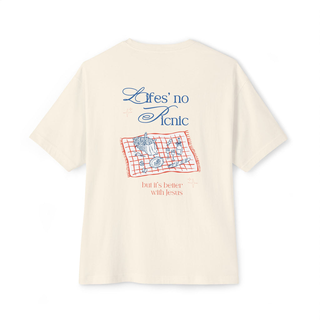 'Life's No Picnic' Oversized T-Shirt