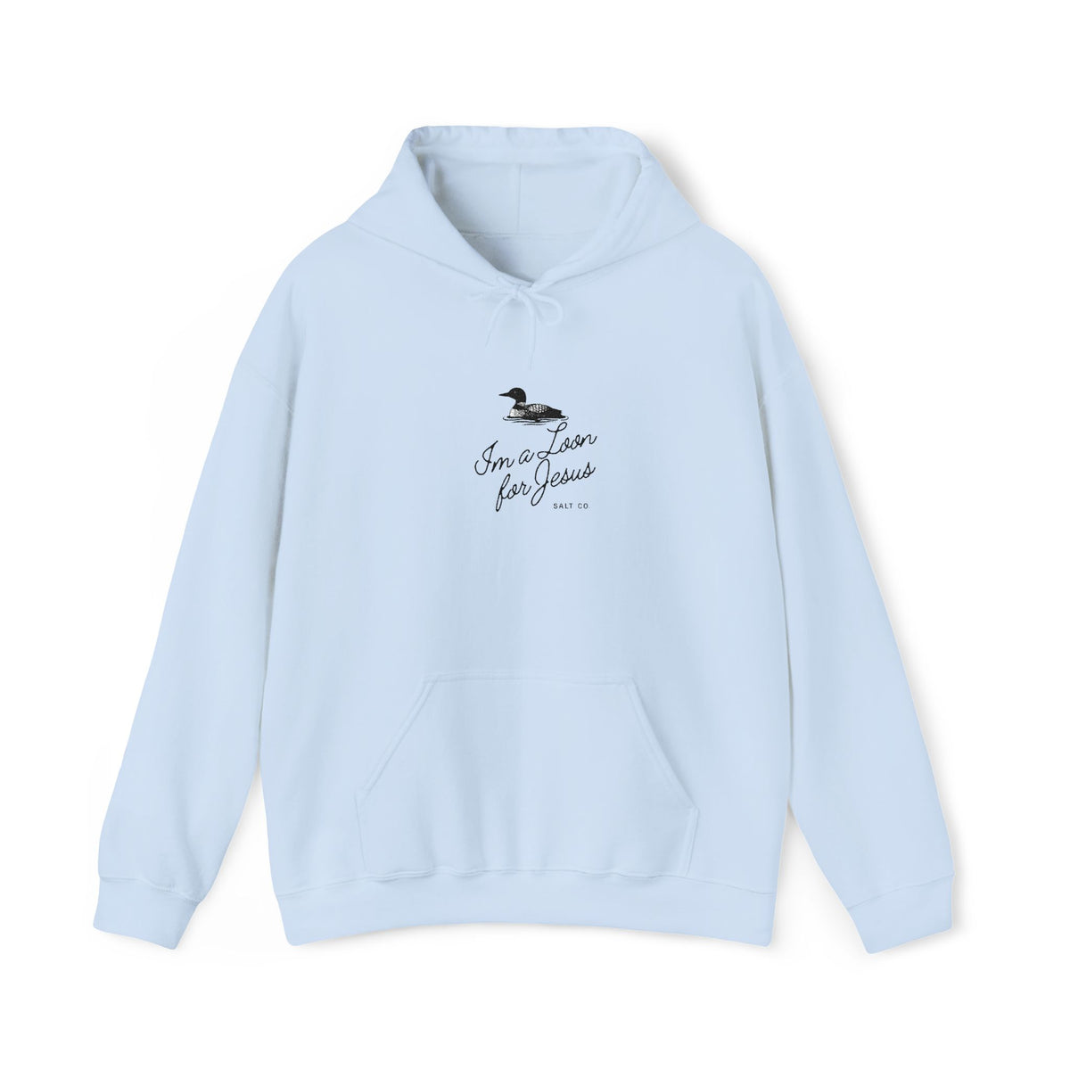 "I'm a Loon for Jesus" Embroidered Hoodie