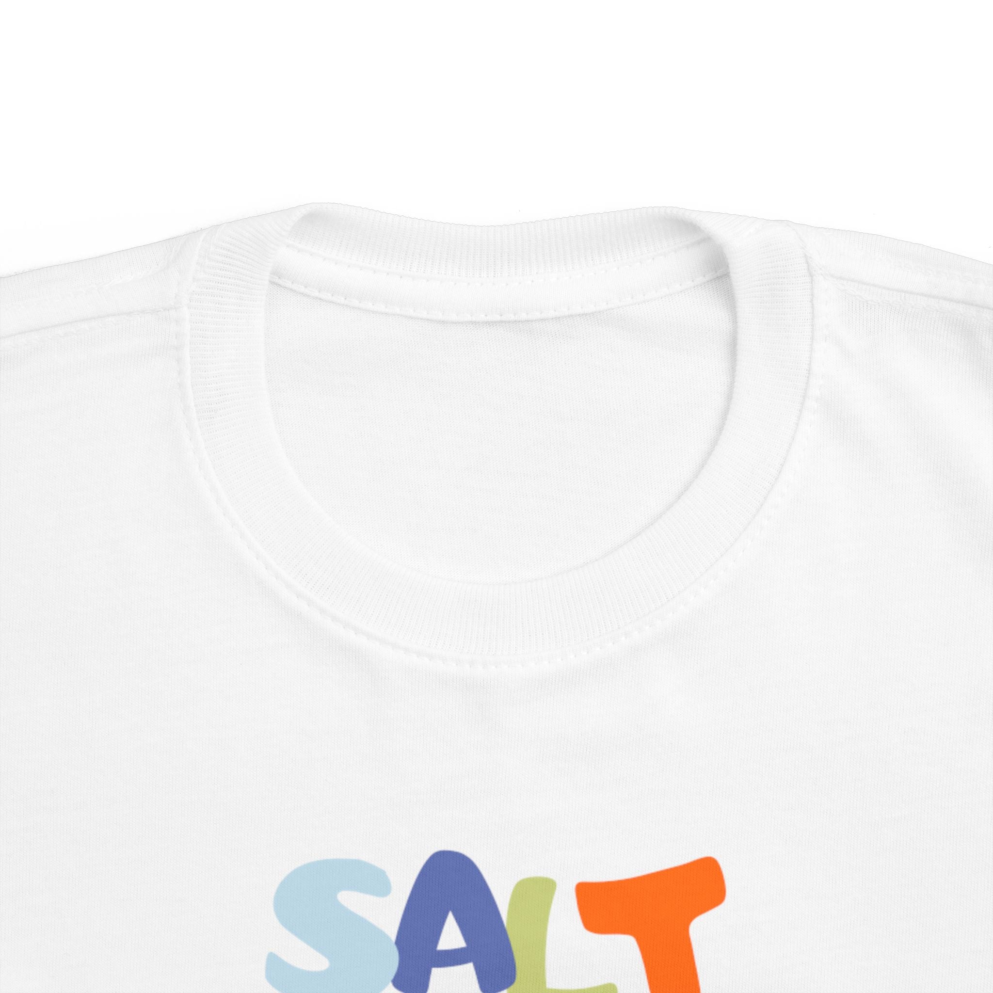 Salt & Light Toddler Tee — Colorful Christian Kids T‑Shirt