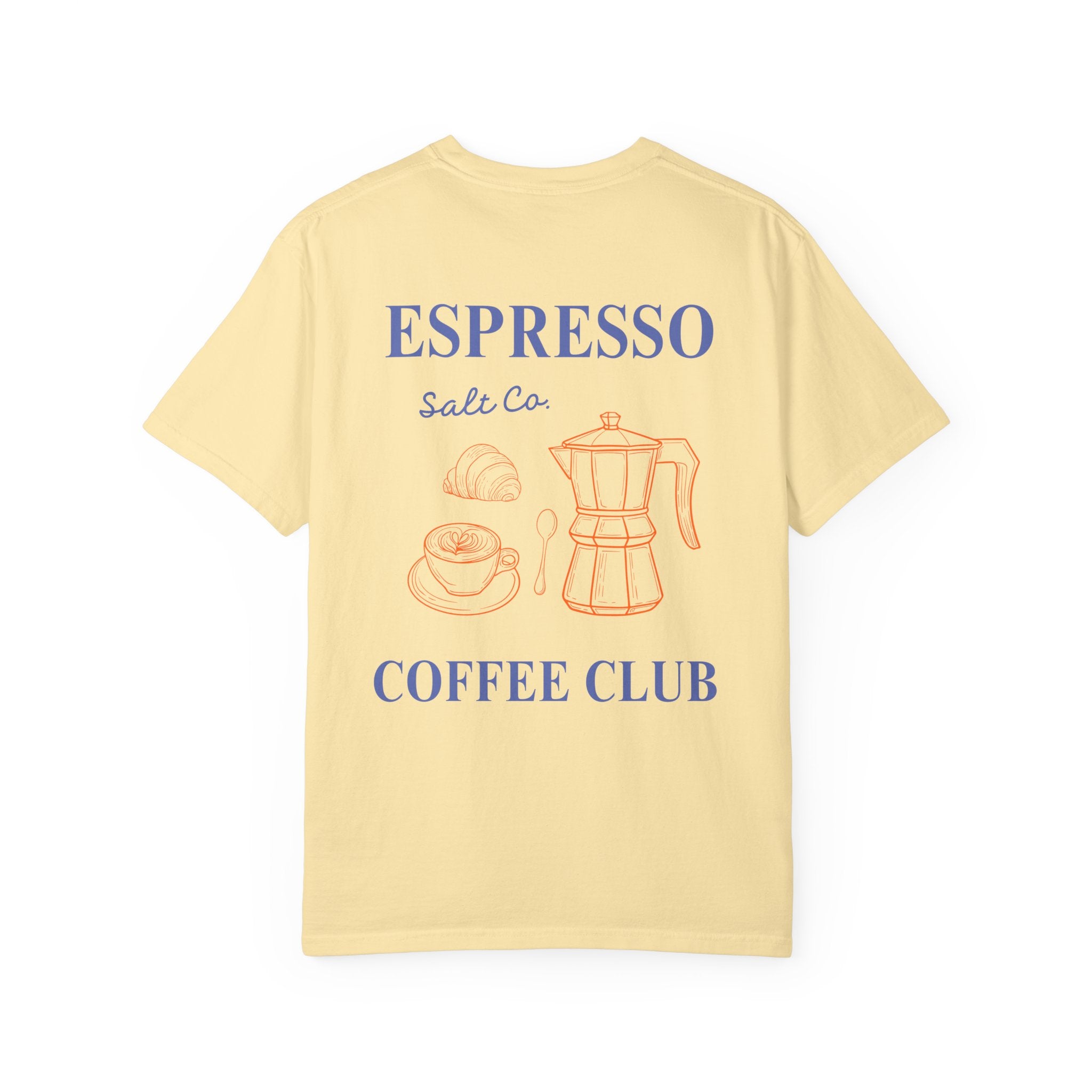 Espresso Coffee Club T-Shirt — Salt Co. Café Graphic Tee