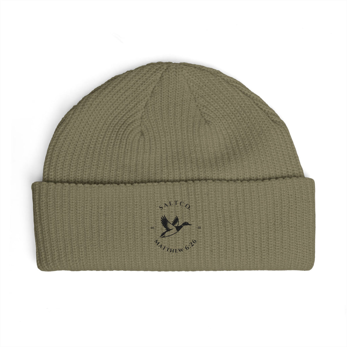 Matthew 6:26 Cuff Beanie