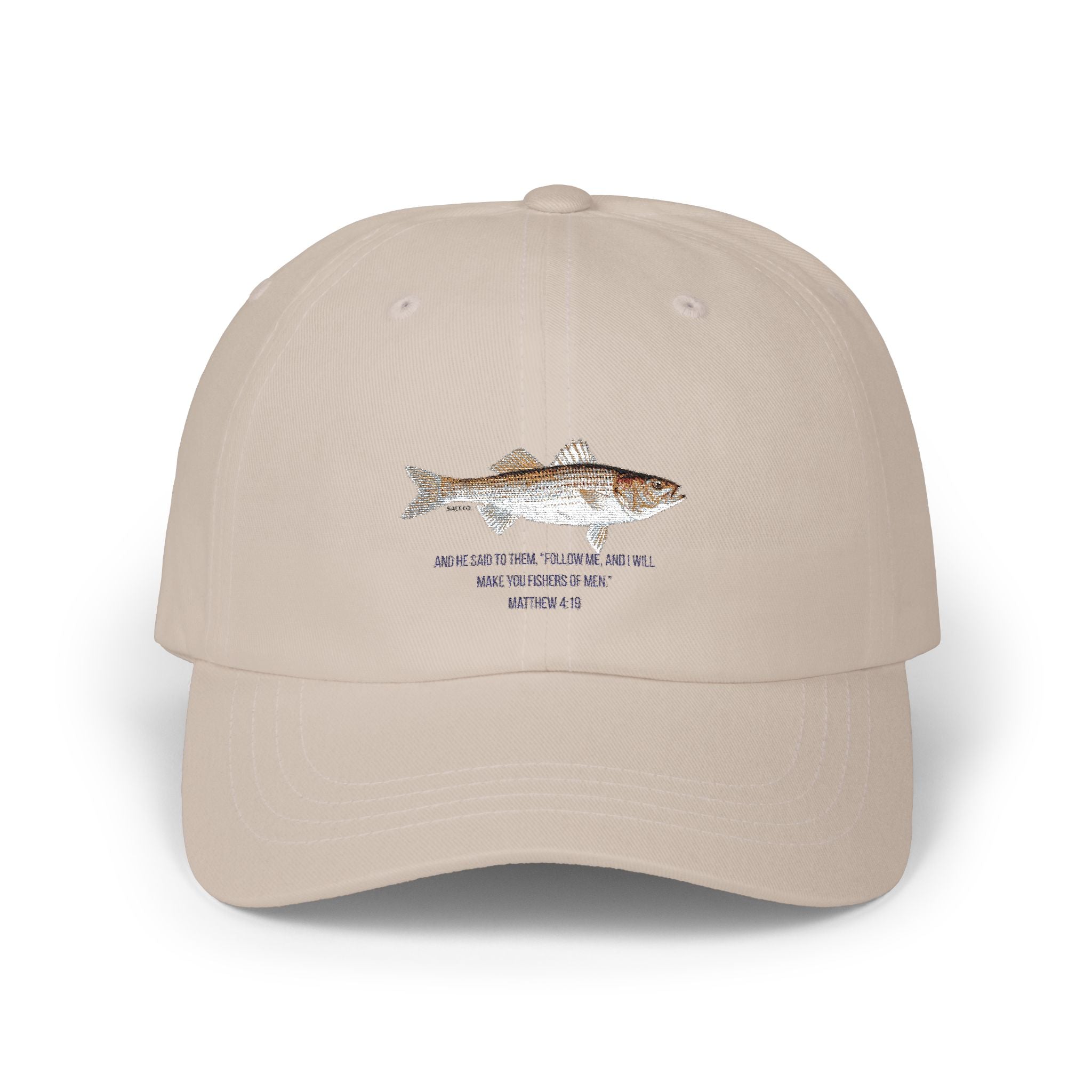 Walleye Fish Dad Cap — Embroidered Fishing Hat for Anglers