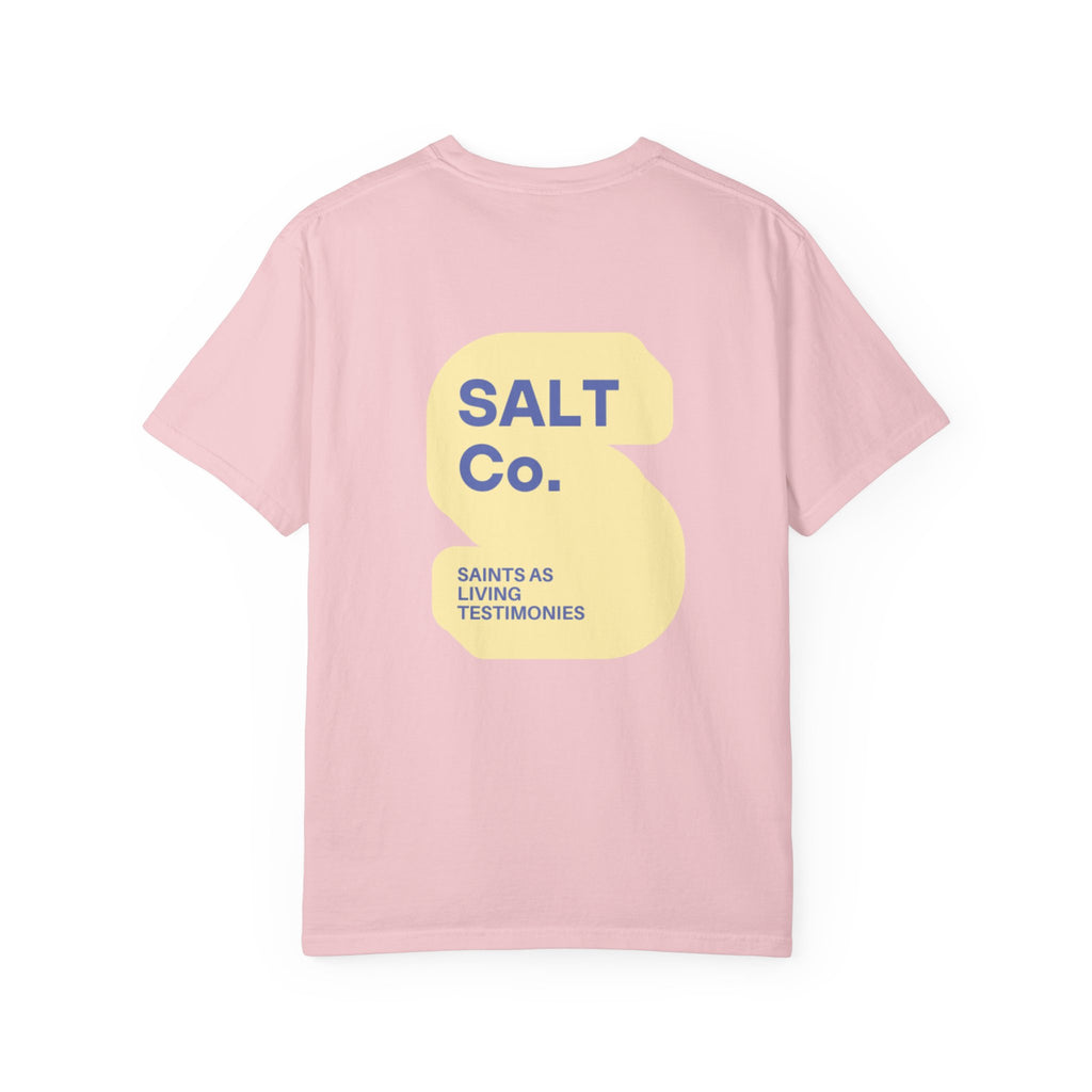 SALT Co. Graphic T-Shirt — 'Saints As Living Testimonies' Retro Logo Tee