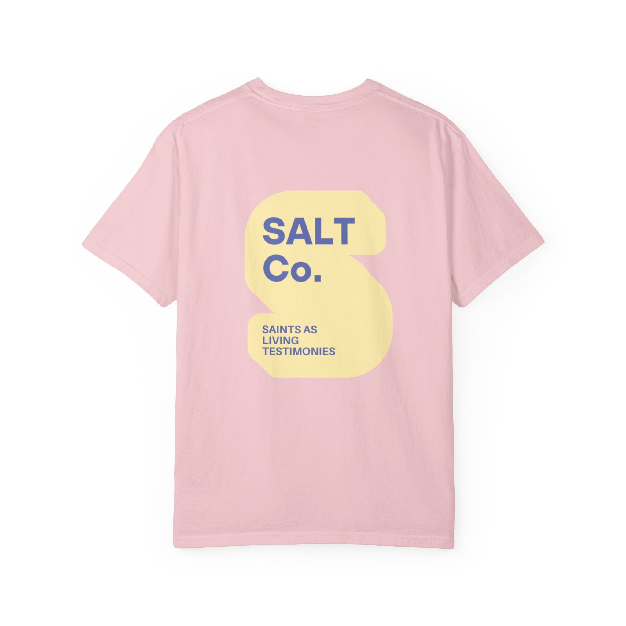 SALT Co. Graphic T-Shirt — 'Saints As Living Testimonies' Retro Logo Tee