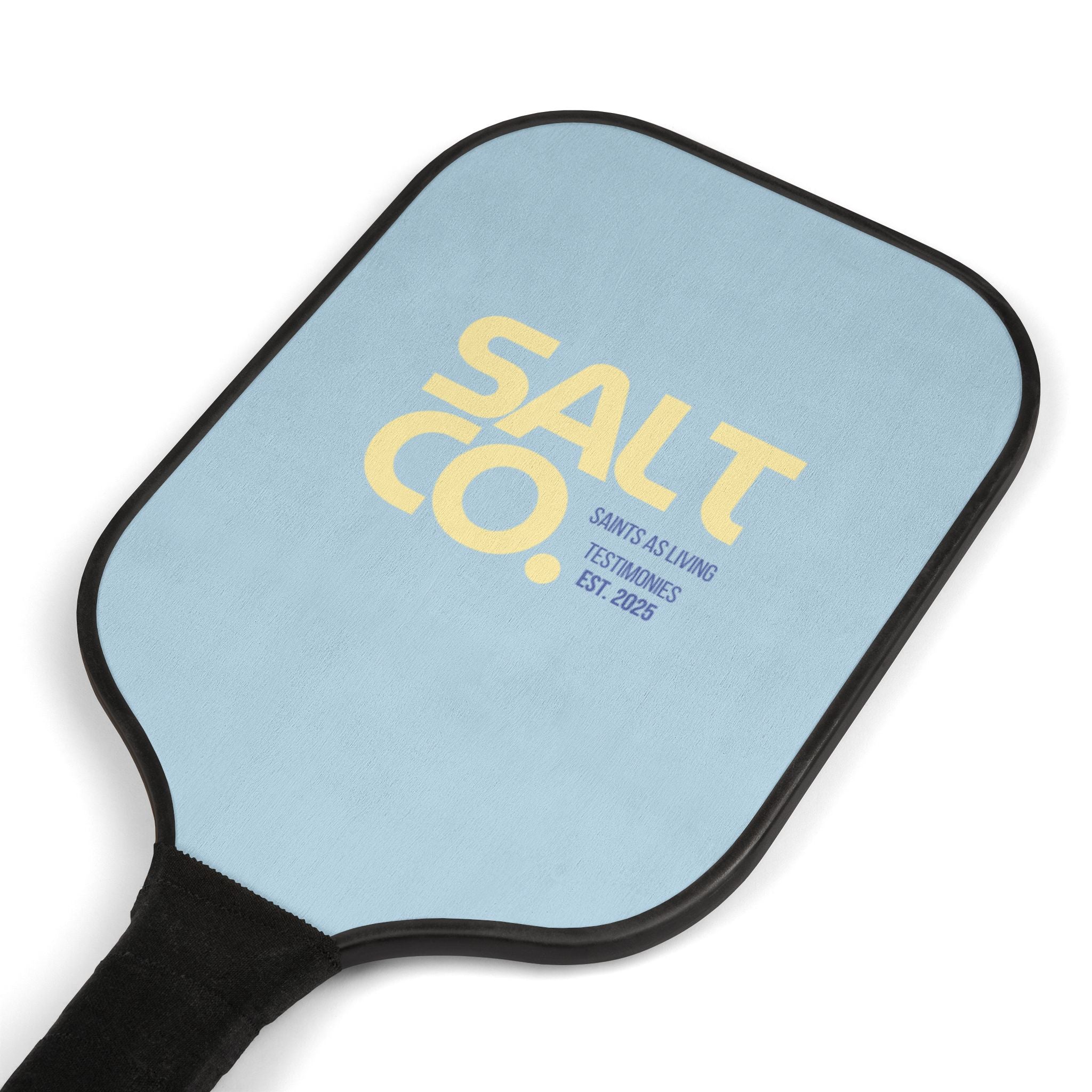 Pickleball Paddle Set — Salt Co. Light Blue Pickleball Kit with 2 Paddles & 2 Balls