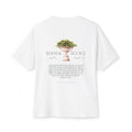 Boxy Tee — Botanical Bloom & Rejoice