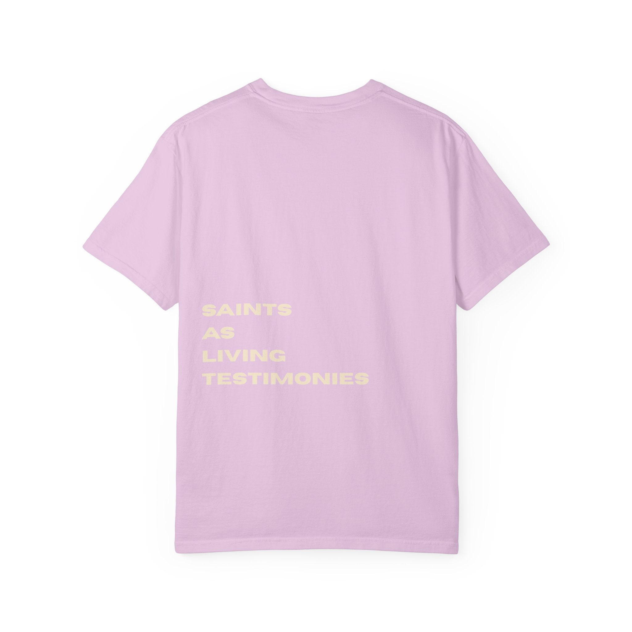 Salt Co. Tee — "Saints as Living Testimonies" Graphic T-Shirt