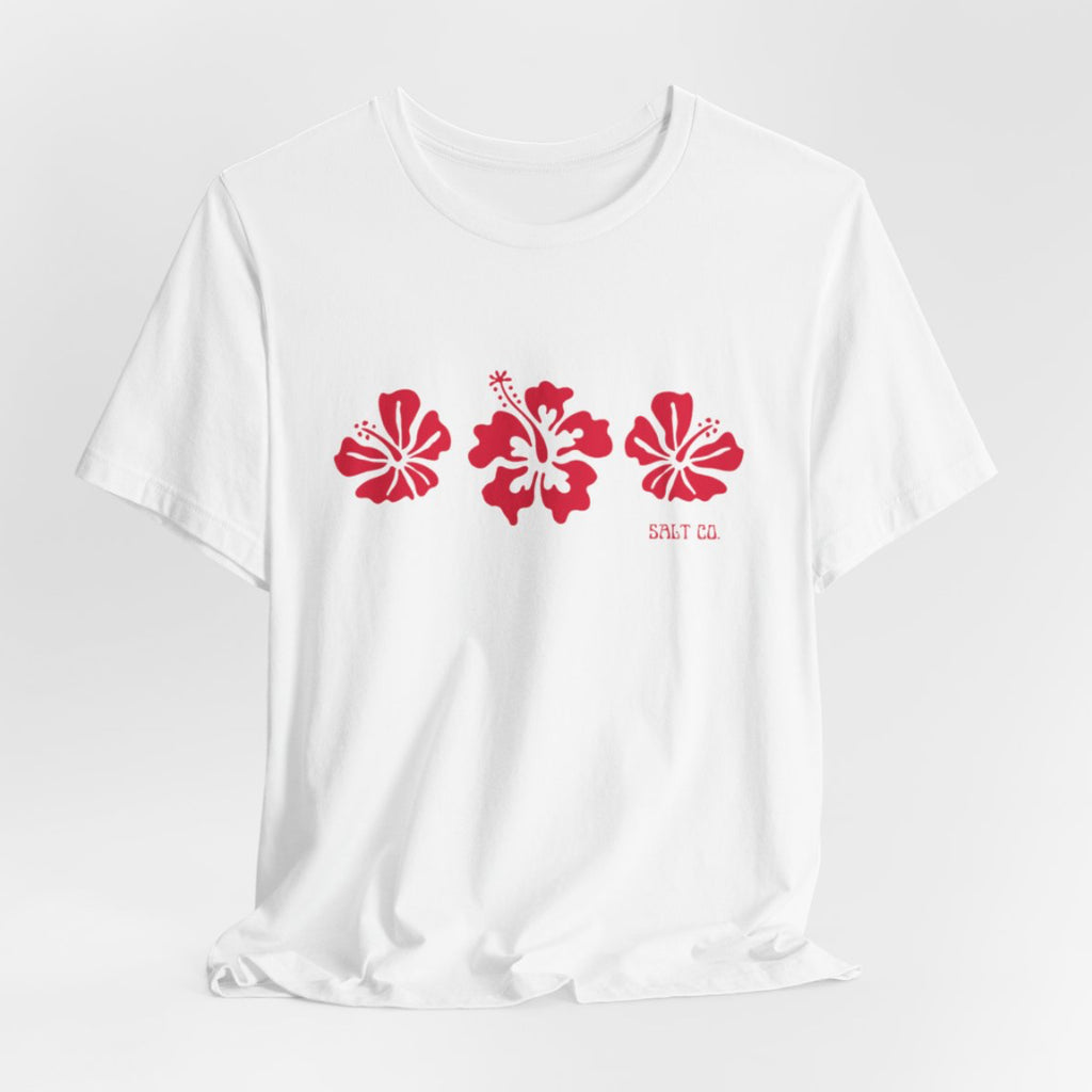 Hibiscus Tee — John 3:17 T‑Shirt