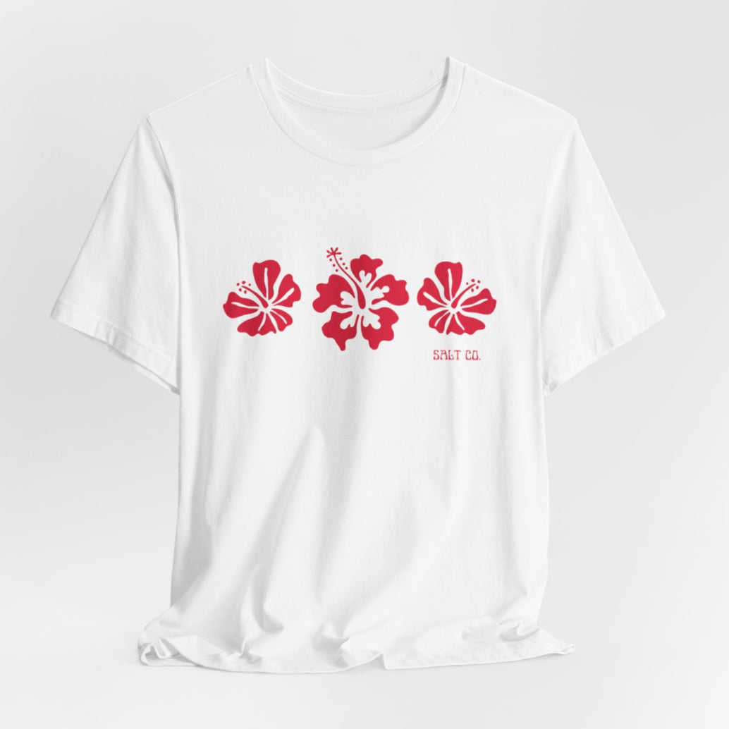 Hibiscus Tee — John 3:17 T‑Shirt