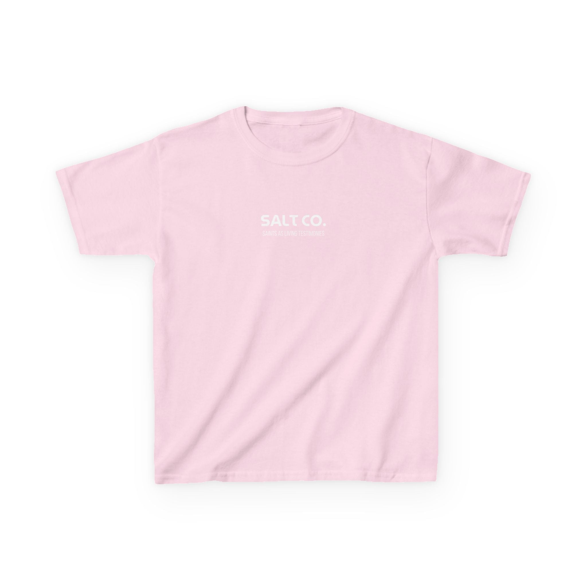 Kids T‑Shirt — "Jesus Loves You" Smiley Tee (Salt Co.)