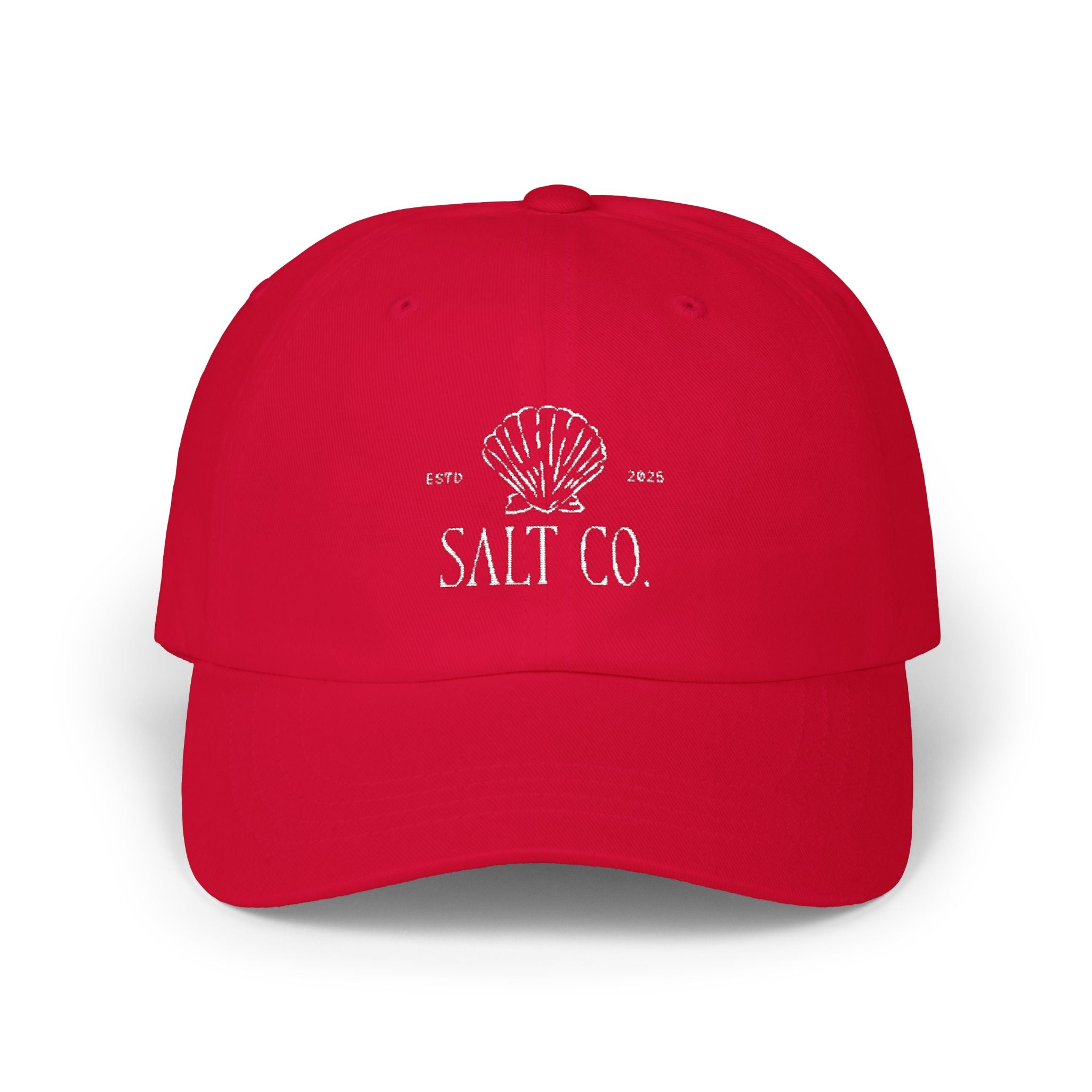 Salt Co. Shell Embroidered Dad Cap
