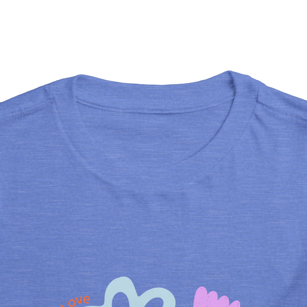 Toddler Tee - Love, Joy, Peace.