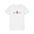Girls Gardening Tee – 'Bloom & Grow' Floral Garden Tools Youth Shirt