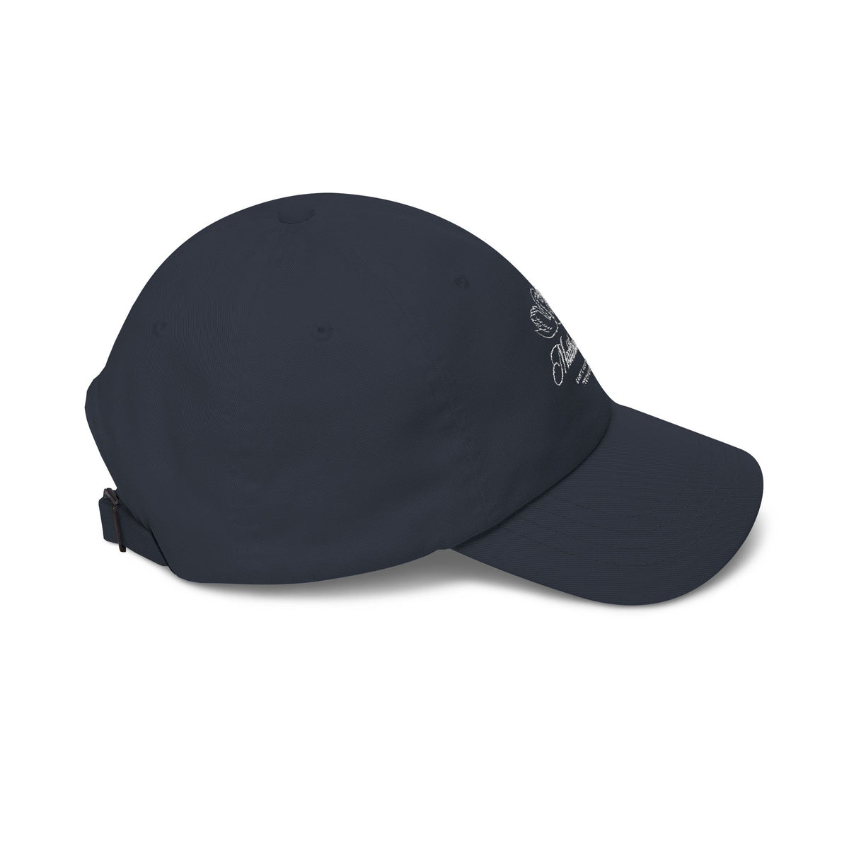 Embroidered Swan Cap