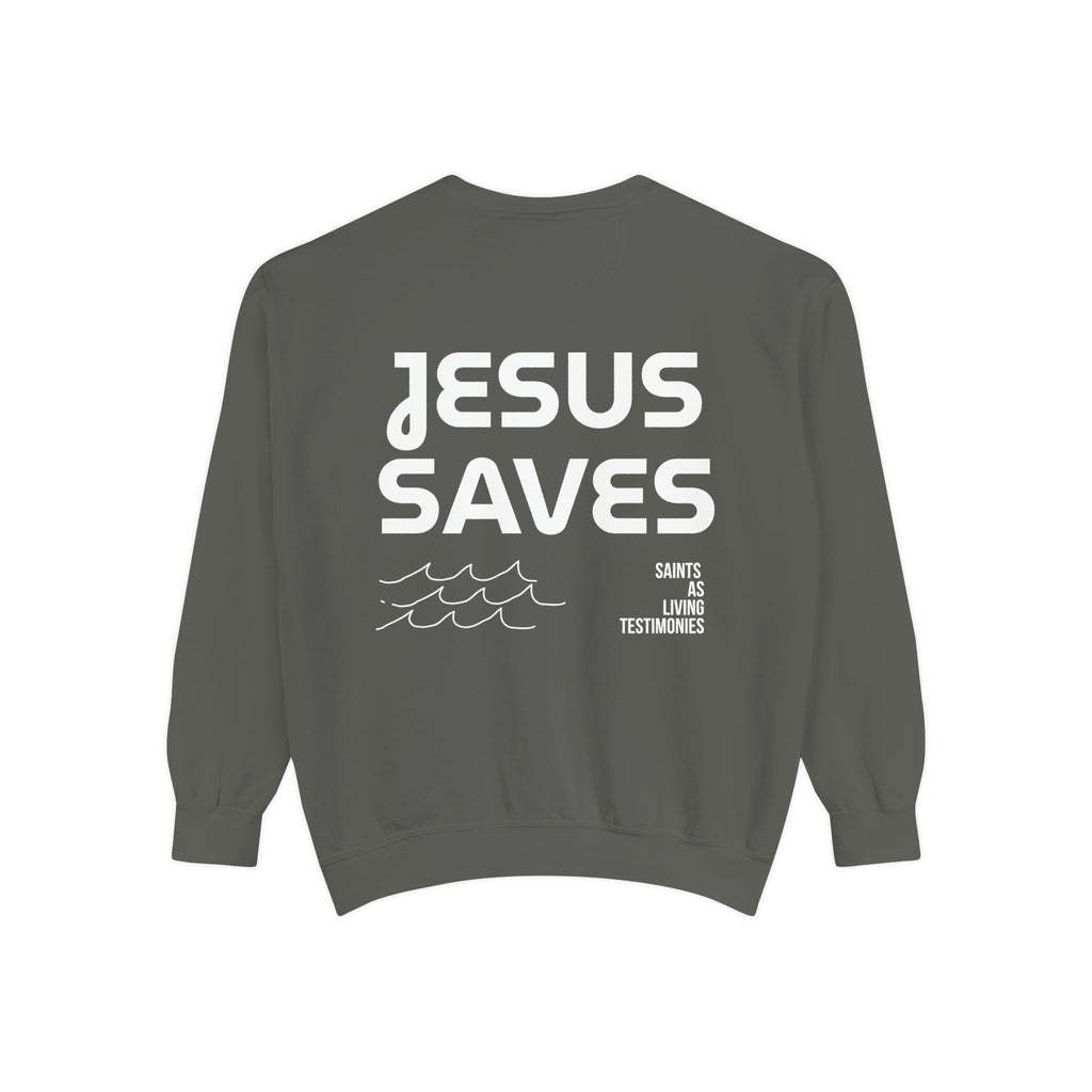 "Jesus Saves" Sweatshirt