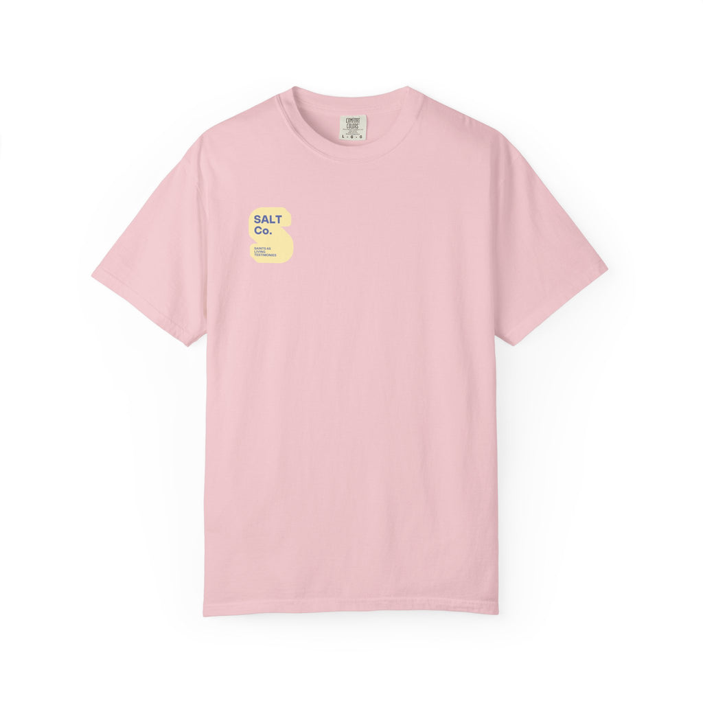 SALT Co. Graphic T-Shirt — 'Saints As Living Testimonies' Retro Logo Tee