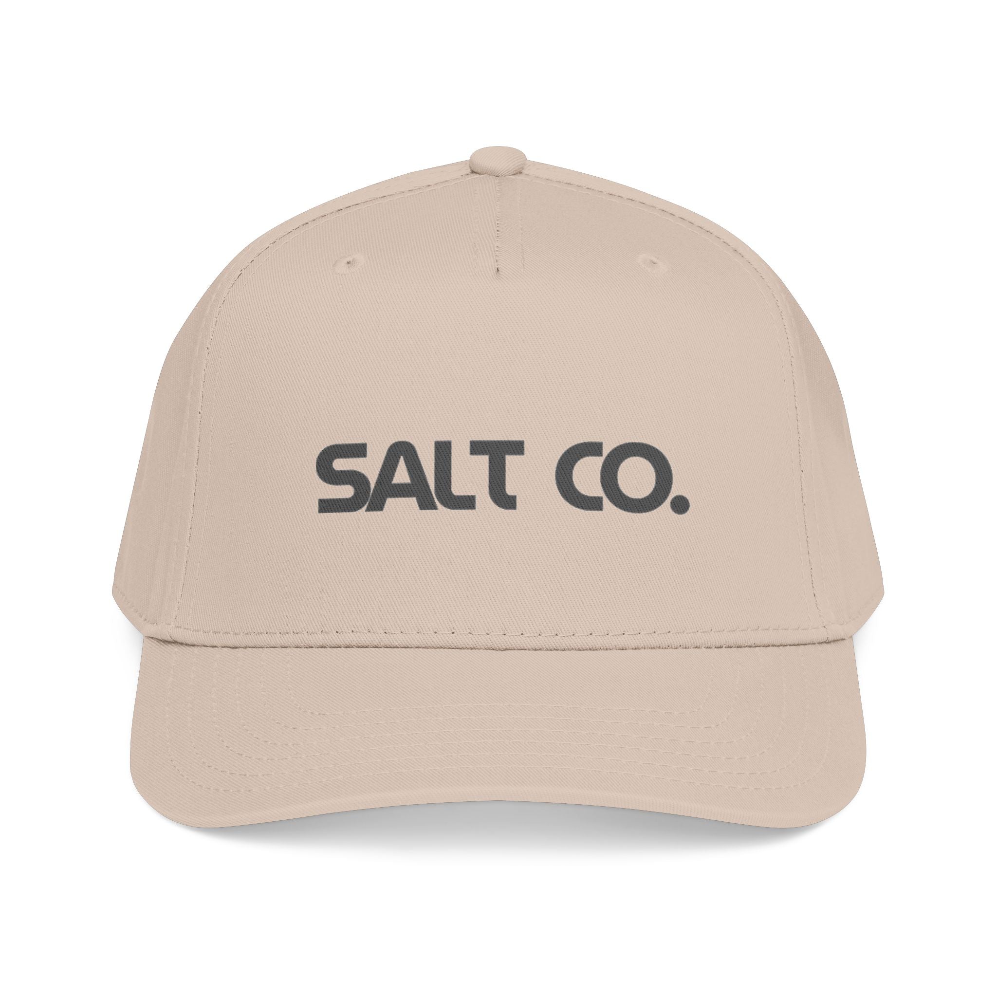 Salt Co. Embroidered Baseball Cap — Mid Profile Casual Hat