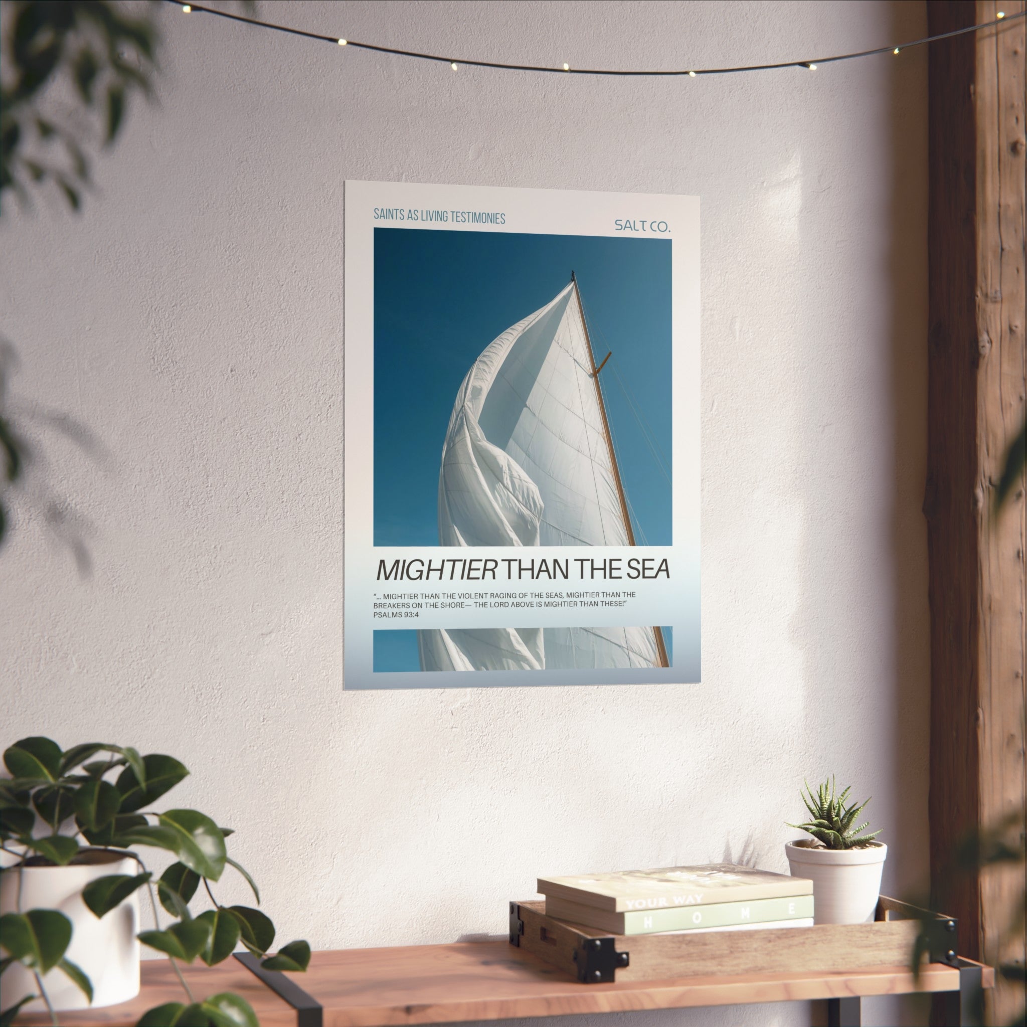 "Mightier Than the Sea "Fine Art Poster — Wall Art