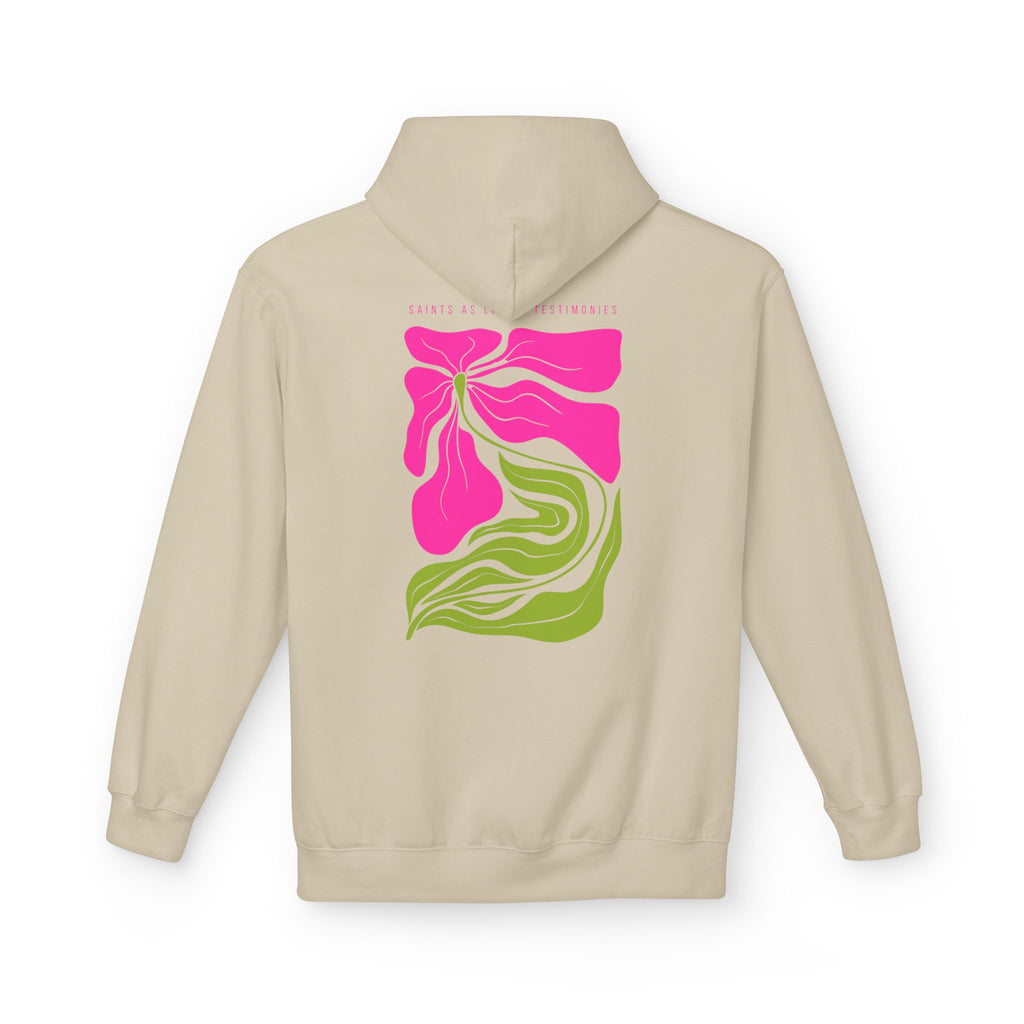 "Co-Creator aka mom" Floral Hoodie