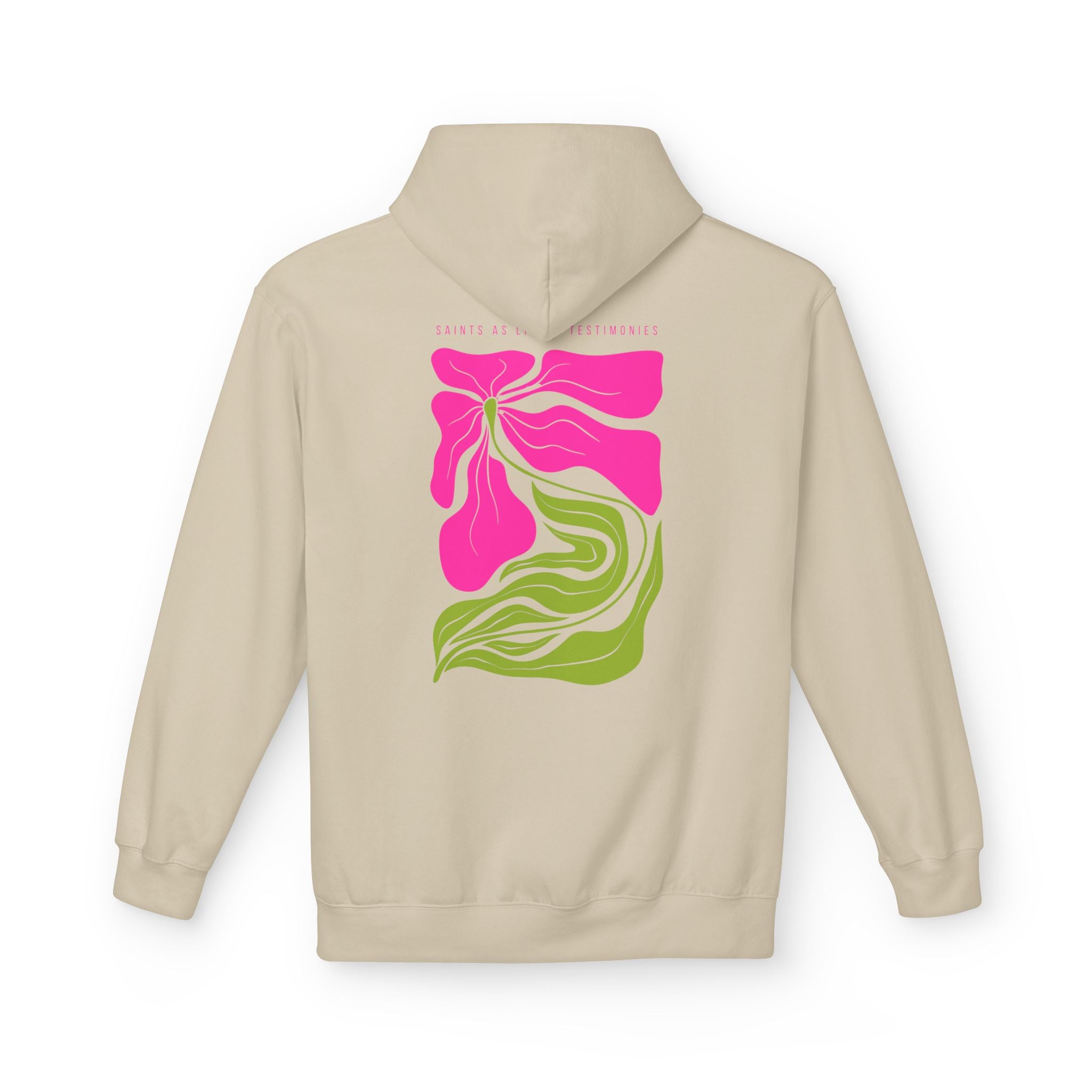 "Co-Creator aka mom" Floral Hoodie