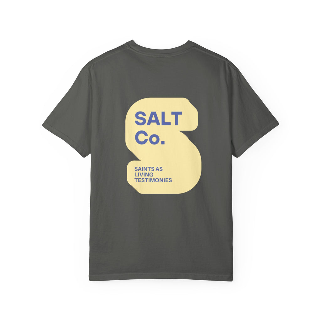 SALT Co. Graphic T-Shirt — 'Saints As Living Testimonies' Retro Logo Tee