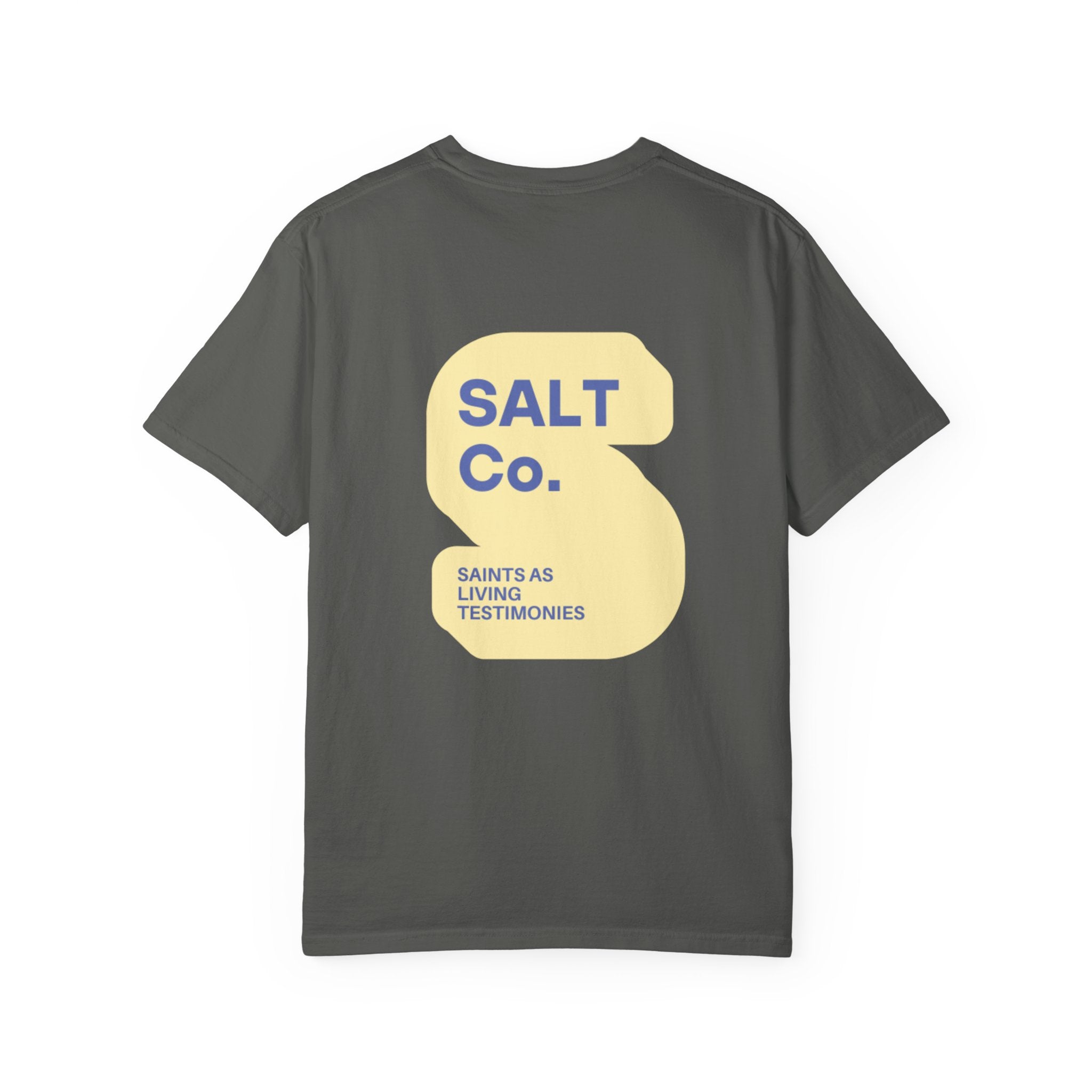 SALT Co. Graphic T-Shirt — 'Saints As Living Testimonies' Retro Logo Tee
