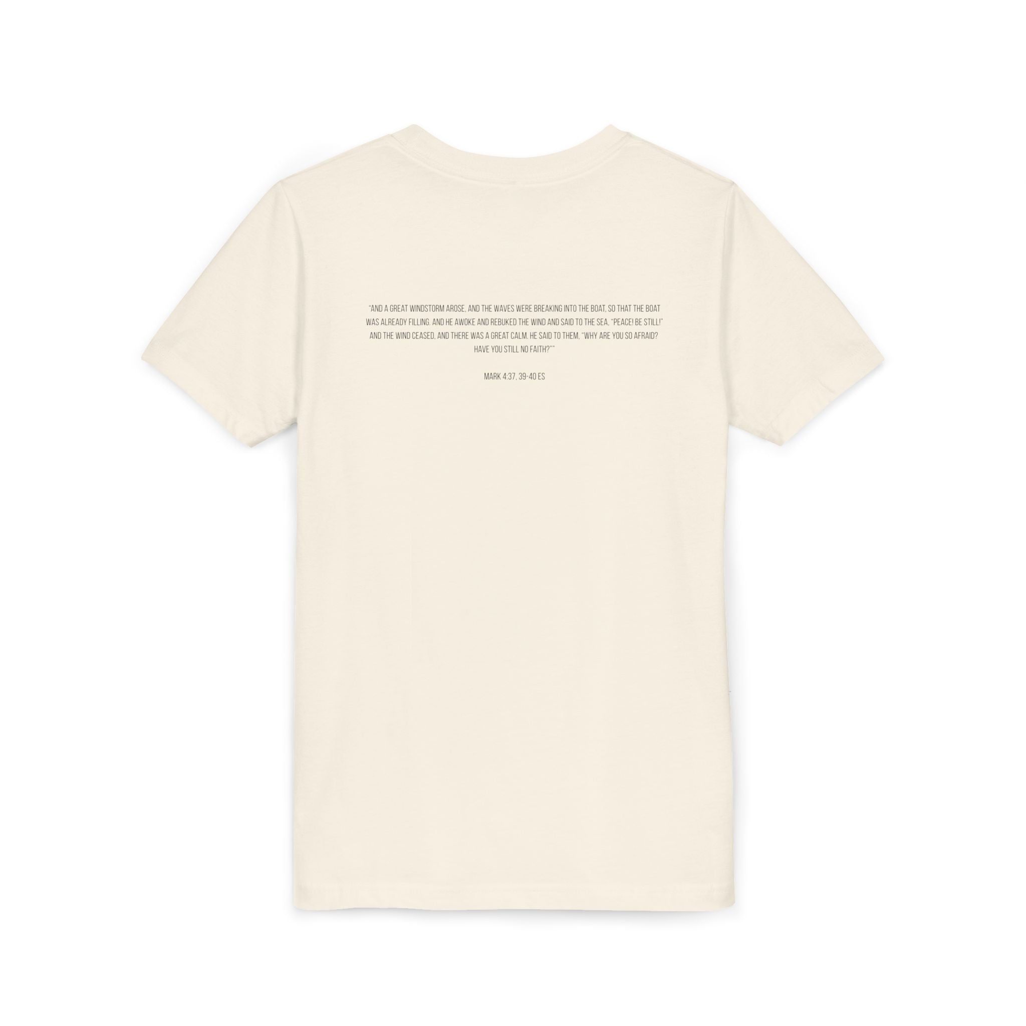 Youth Tee with Subtle Sailboat Design — Minimalist Inspirational Kids T-Shirt