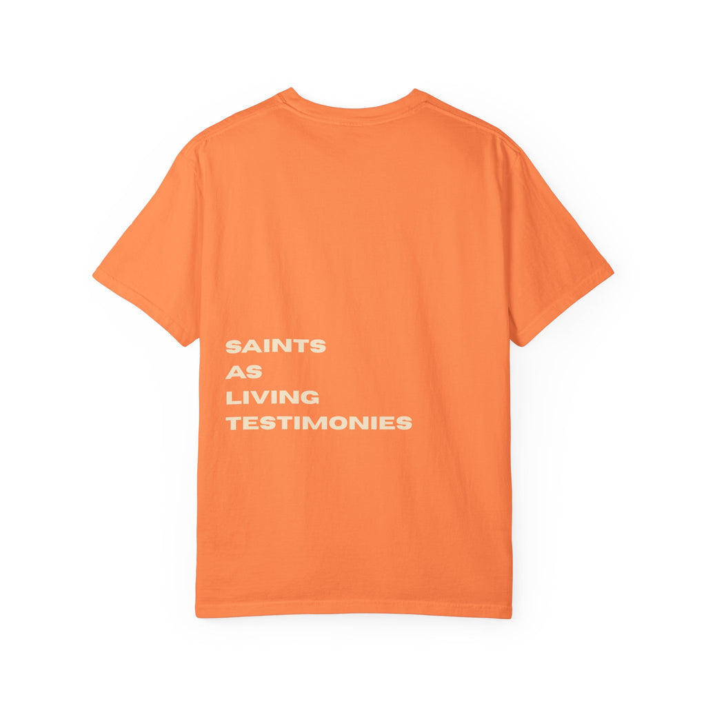 Salt Co. Tee — "Saints as Living Testimonies" Graphic T-Shirt