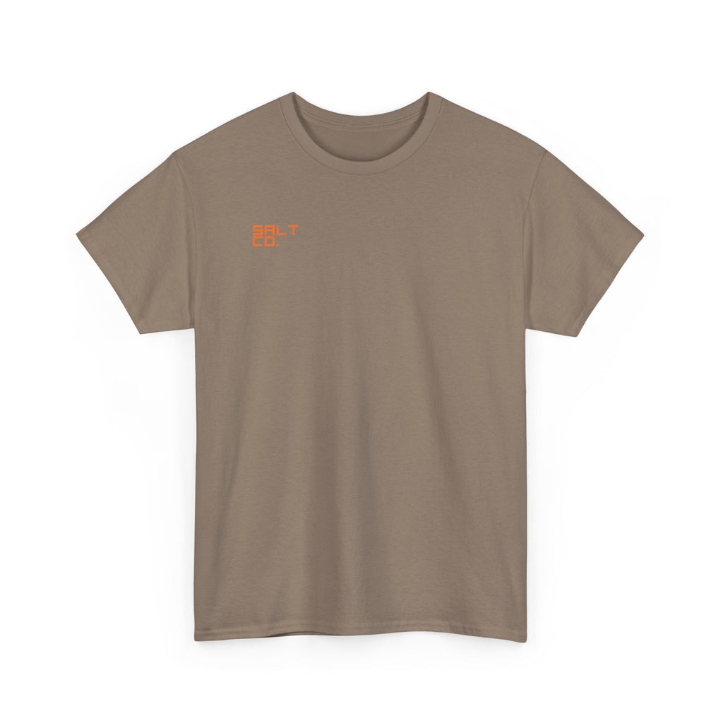 Follower of the Way T‑Shirt — Bold Orange Graphic Tee