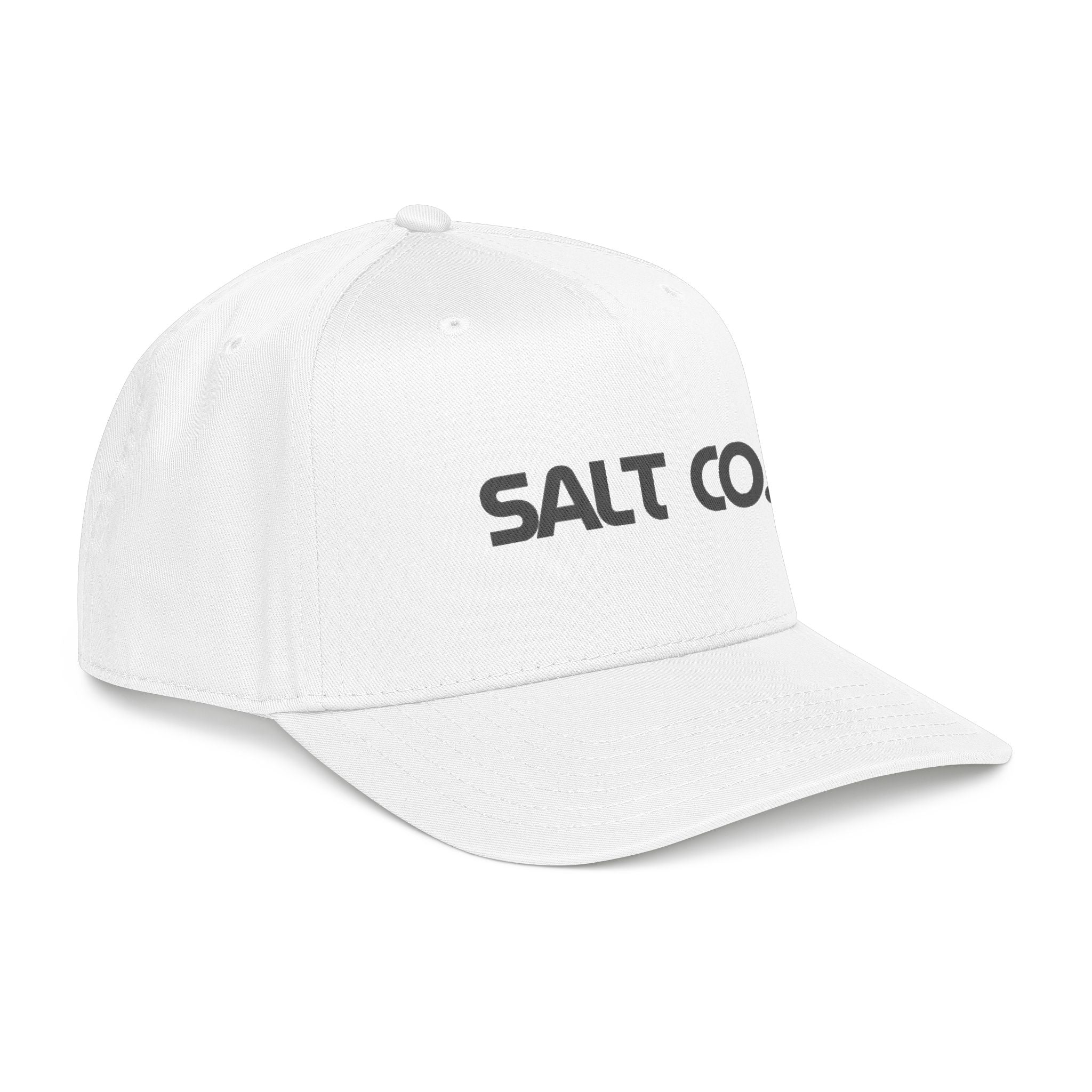 Salt Co. Embroidered Baseball Cap — Mid Profile Casual Hat