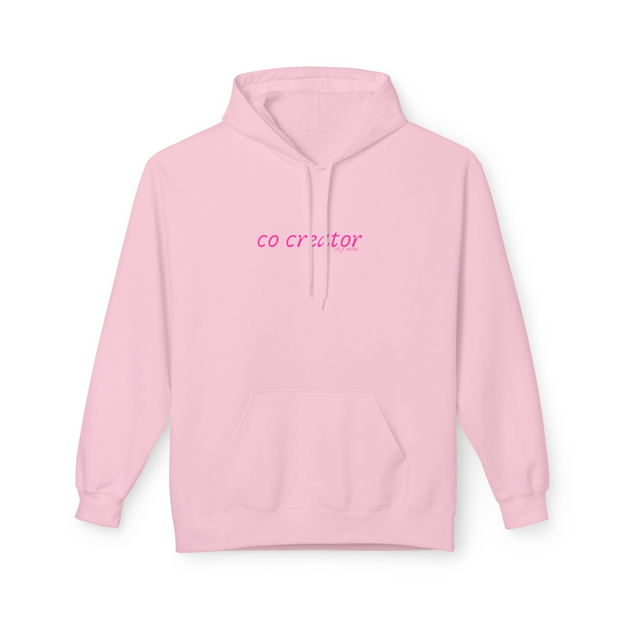 "Co-Creator aka mom" Floral Hoodie