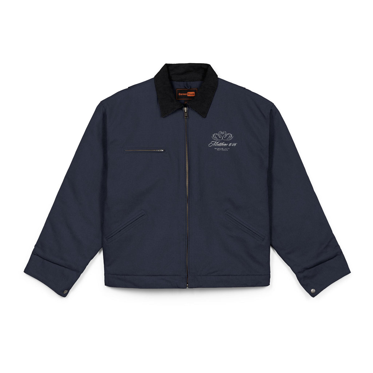 CornerStone® Duck Cloth Chore Jacket - Swans