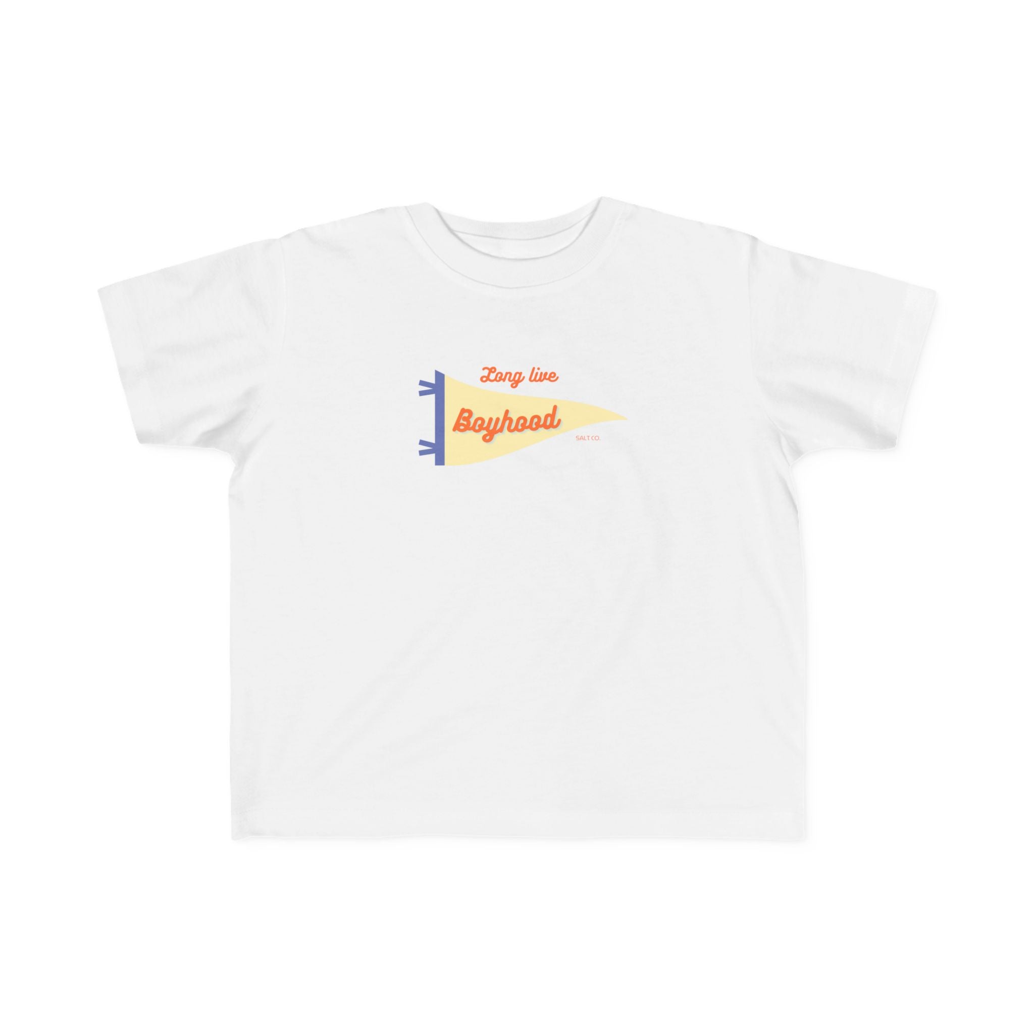Vintage "Boyhood” Toddler T-Shirt — Retro Beach Vibes