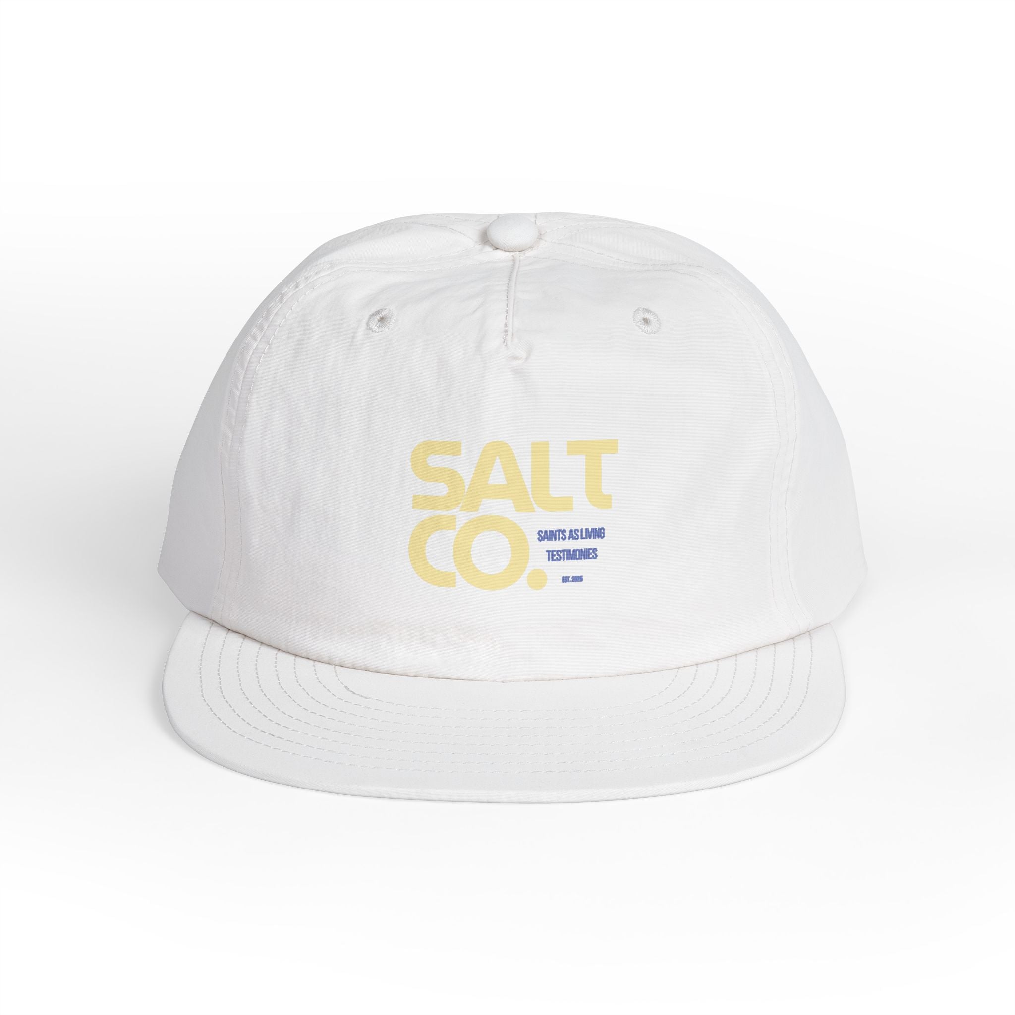 Salt Co. Surf Cap — Washed Beach Snapback Hat