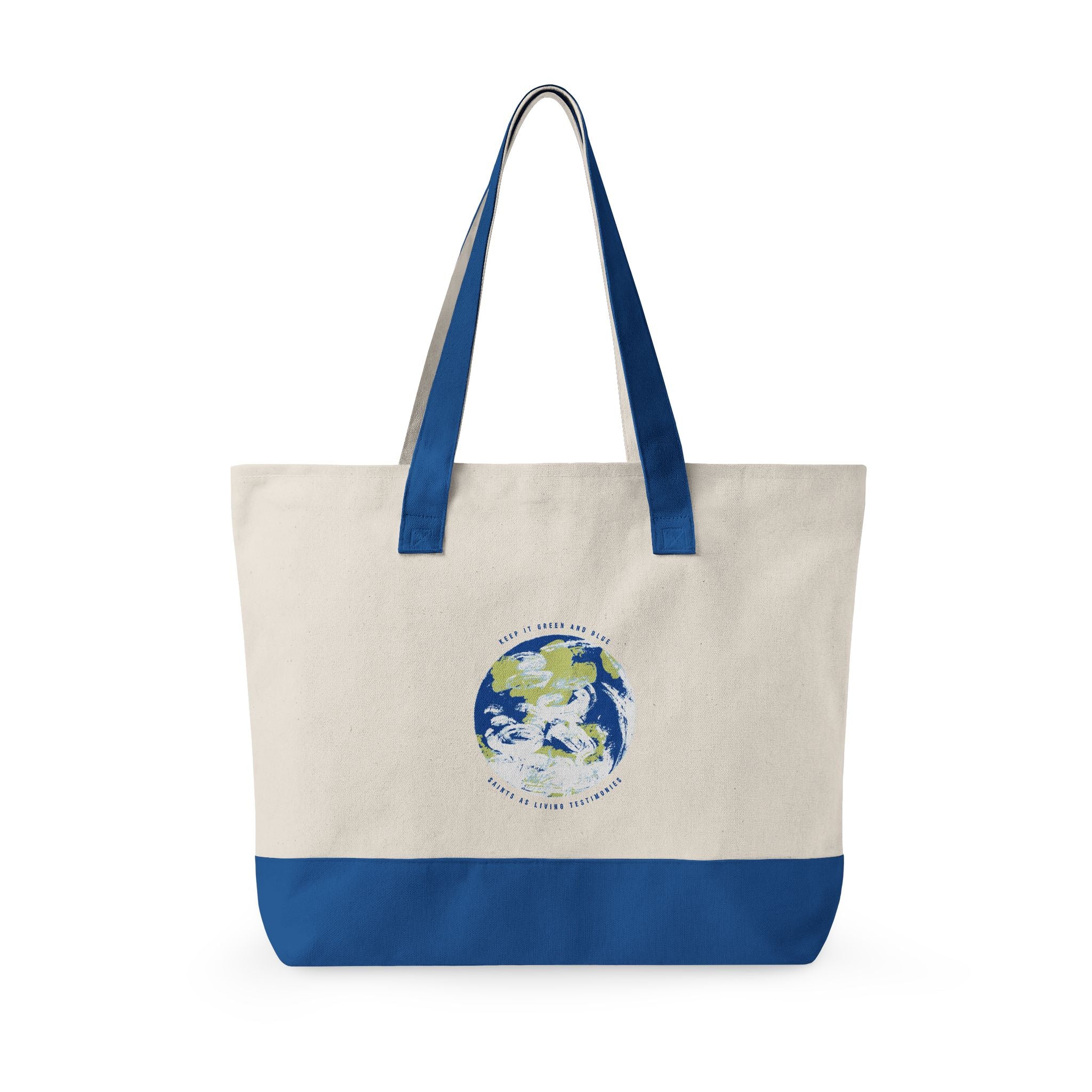 Canvas Tote Bag — Earth Day “Psalm 98:8”