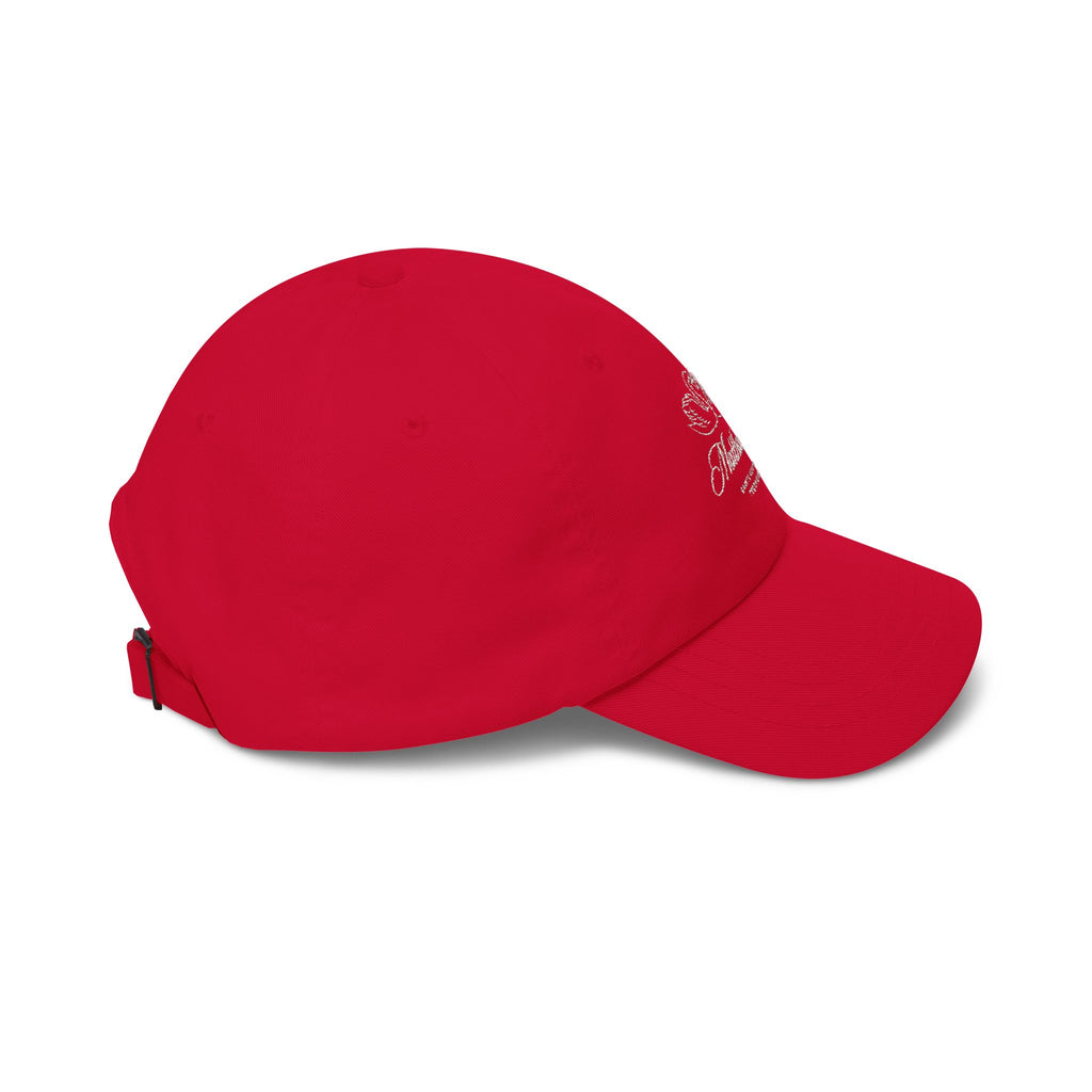 Embroidered Swan Cap