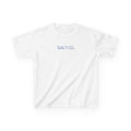 Kids T-Shirt — Salt Co. Surf Logo Tee with 'Even the Wind and the Waves' Back Graphic