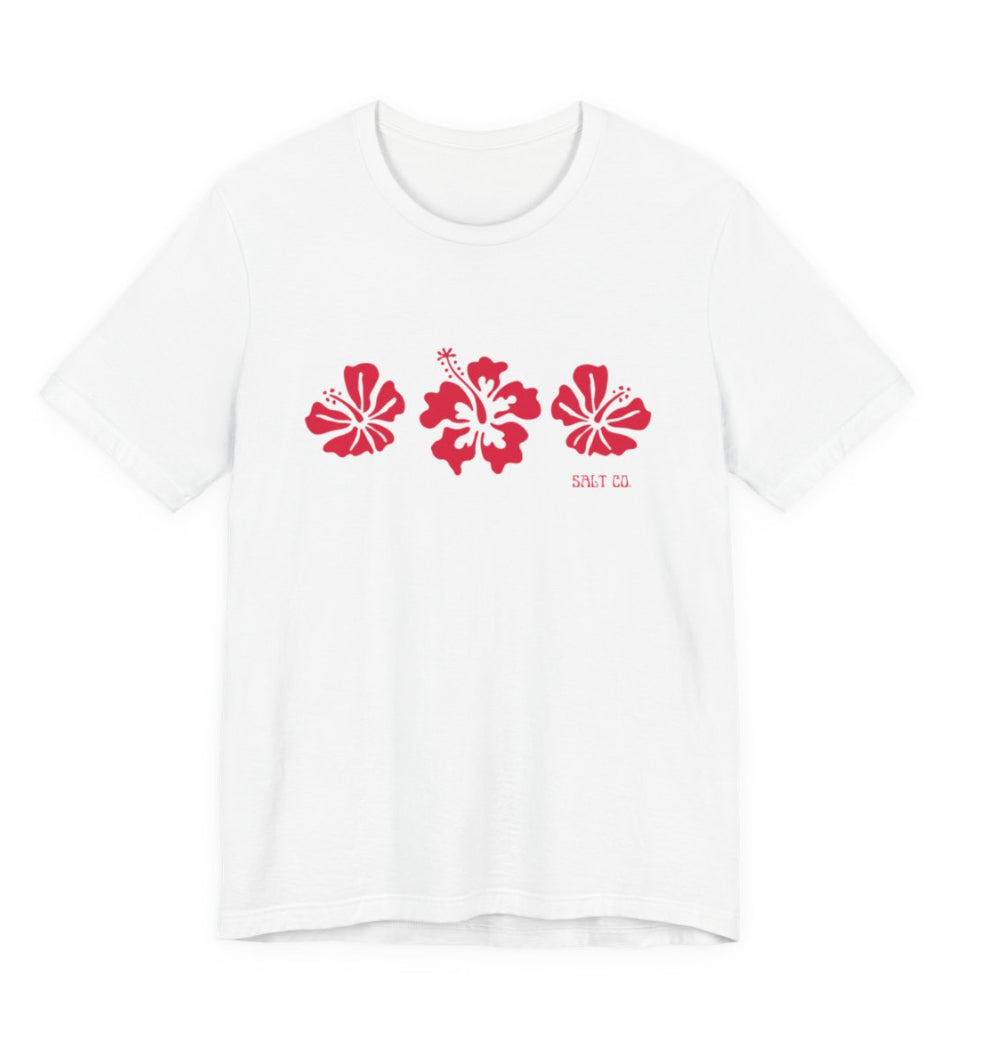 Hibiscus Tee — John 3:17 T‑Shirt