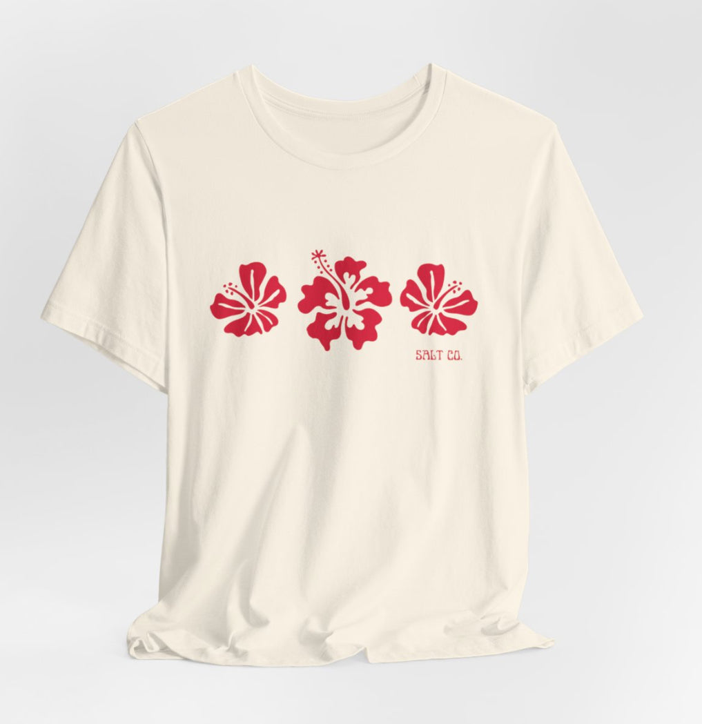 Hibiscus Tee — John 3:17 T‑Shirt